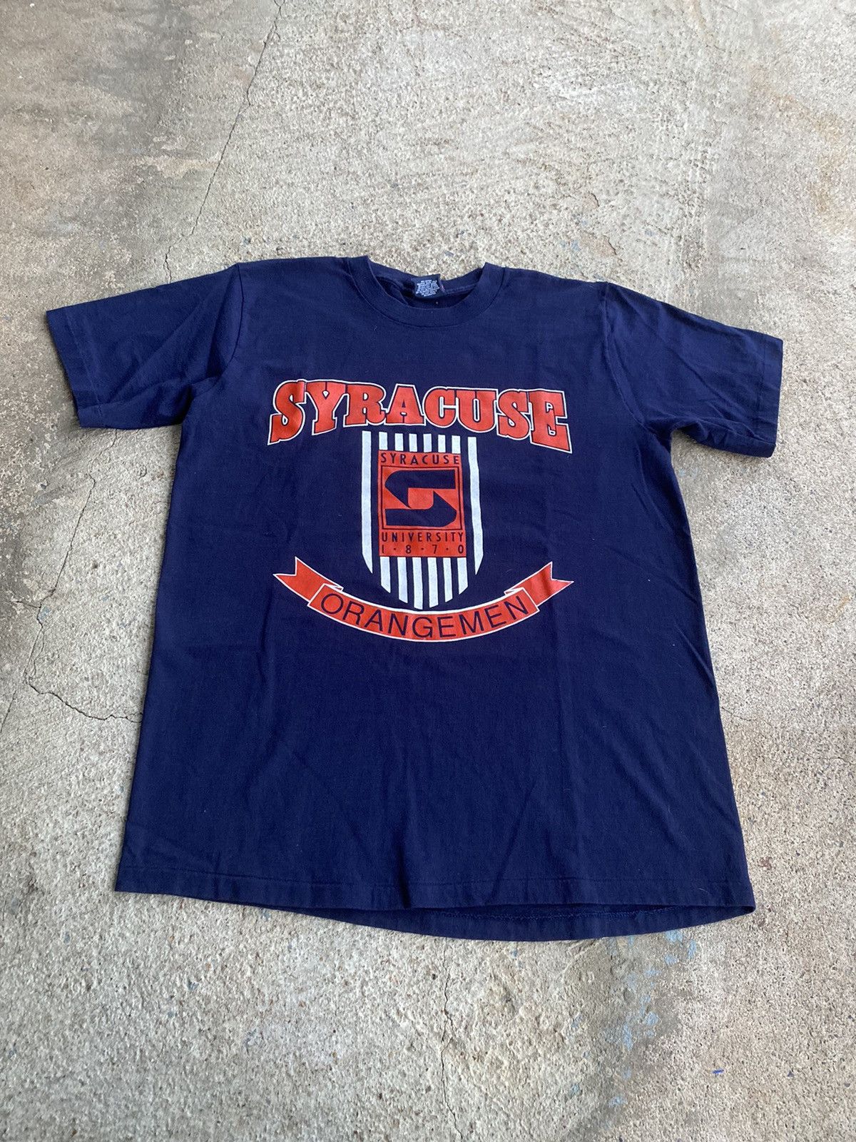 Syracuse Orangemen Vintage All Over Print hotsell Short Sleeve T Shirt T-America NWT L