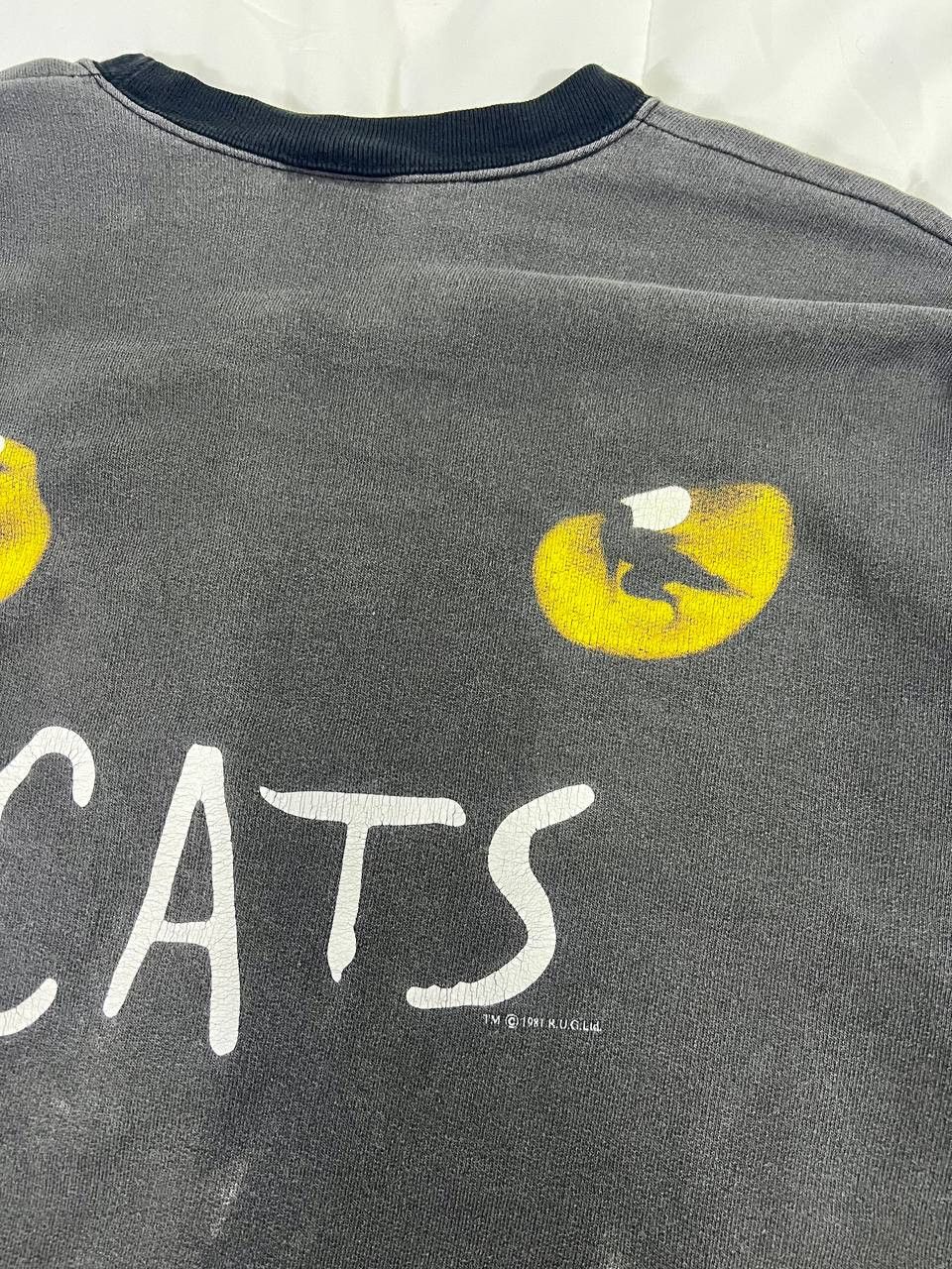 Vintage Vintage Faded Cats Movie Vneck Longsleeve Size US M / EU 48-50 / 2 - 7 Thumbnail