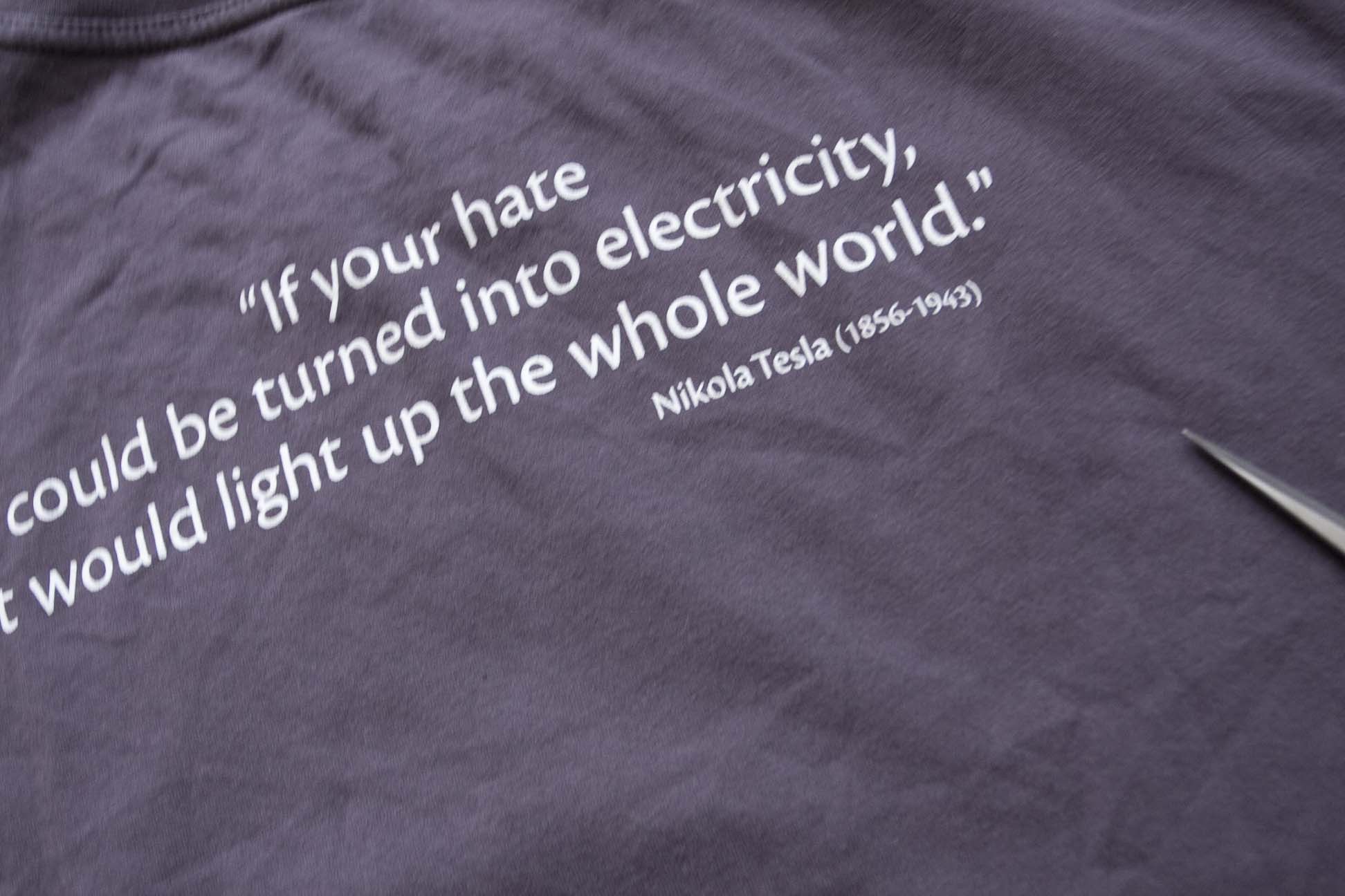 Other Nikola Tesla T Shirt Size S /M Size US S / EU 44-46 / 1 - 3 Thumbnail