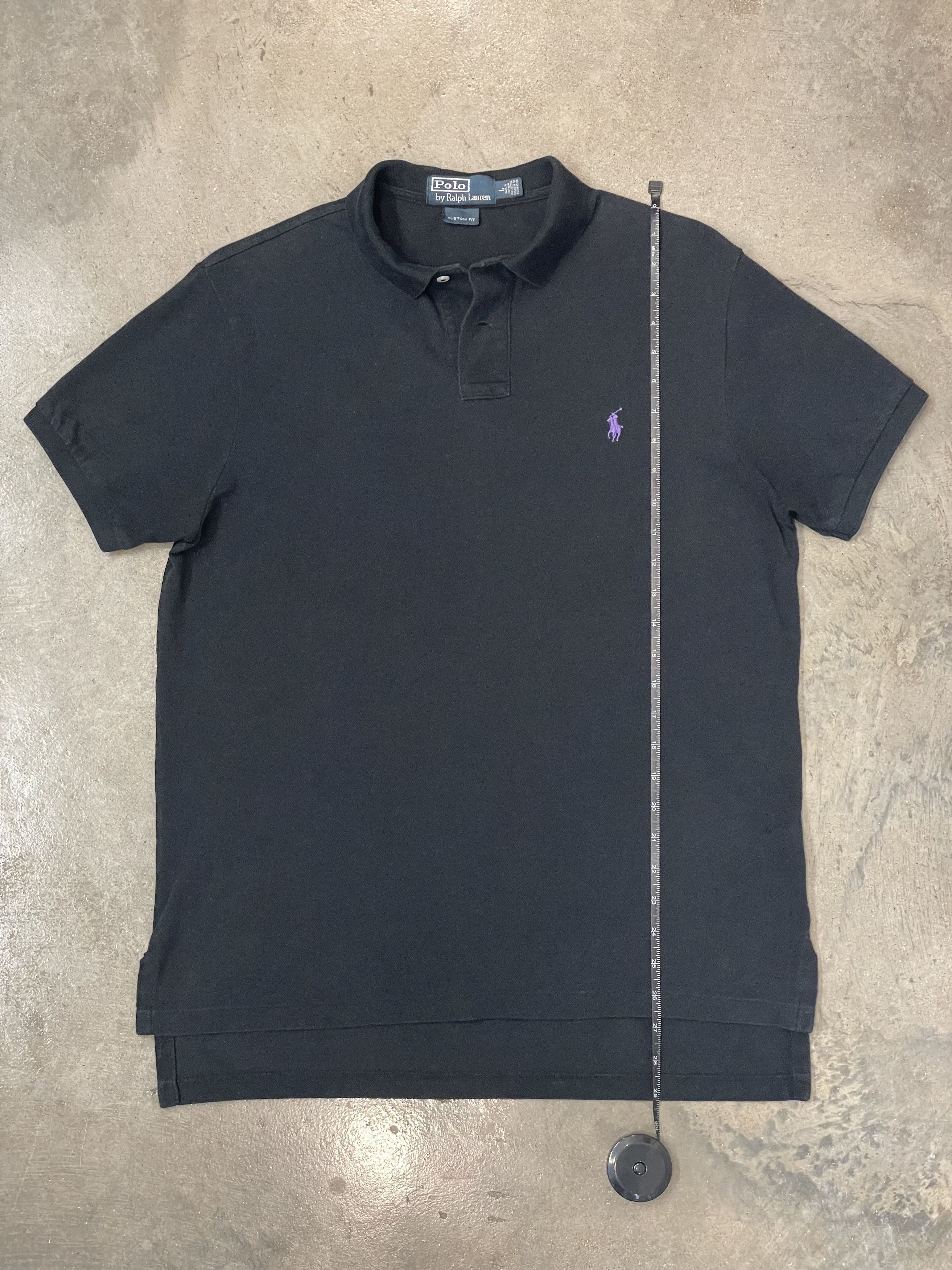 Ralph Lauren Polo by Ralph Lauren Men's Black Short Sleeve Polo Shirt L Size US L / EU 52-54 / 3 - 7 Thumbnail