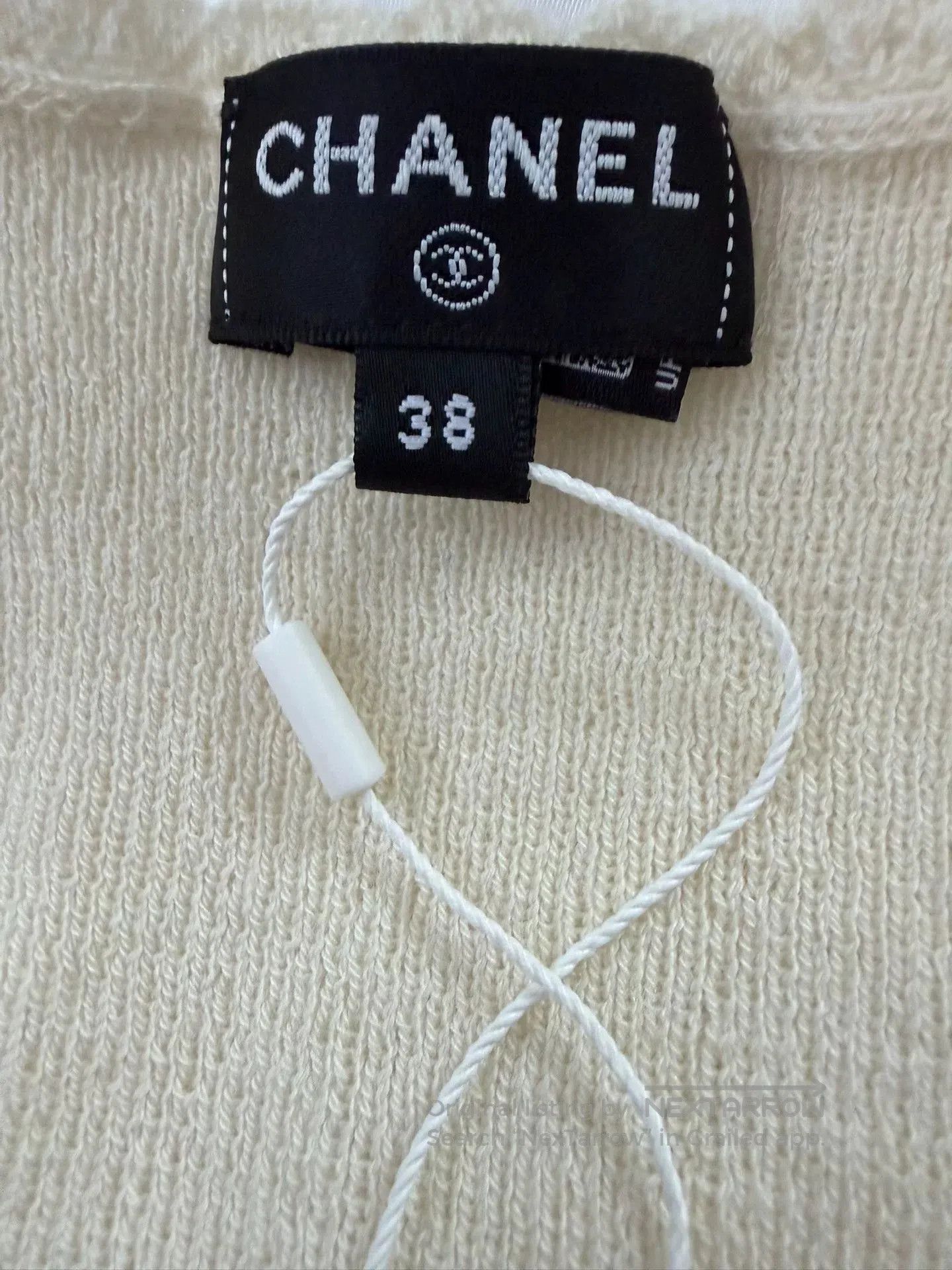 Chanel Chanel Wool Logo Embroidered V-Neck Vest. Size US S / EU 44-46 / 1 - 5 Thumbnail