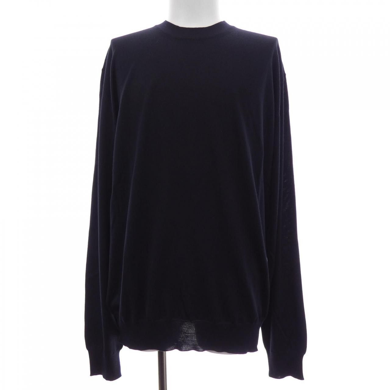 Hermes Hermes Hermes H Detail Wool Knitwear Textile Tops DUTY FREE for USA Size ONE SIZE - 1 Thumbnail