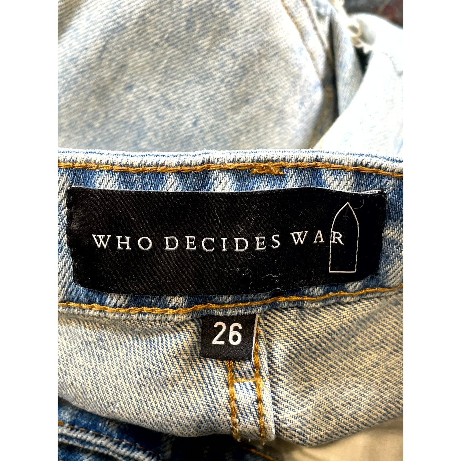 Who Decides War Who Decides War Side Embroidery Denim Multicolor Jeans Size US 26 / EU 42 - 5 Thumbnail