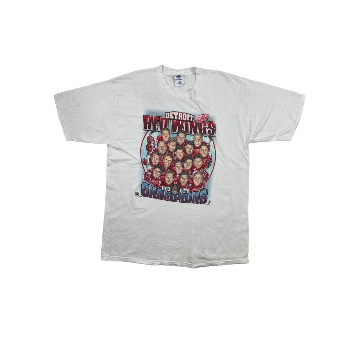🔥LAST PRICE🔥 Vintage 1998 Detroit Red Wings Champions Tee