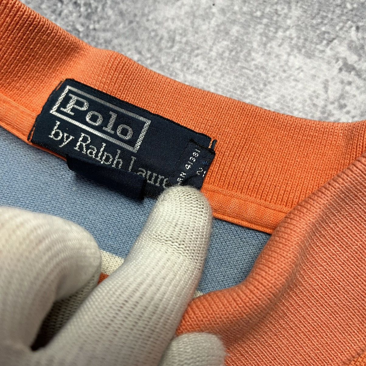Polo Ralph Lauren × Vintage Vintage Polo Ralph Lauren Striped Polo Shirt Tee Streetwear Size US M / EU 48-50 / 2 - 6 Thumbnail