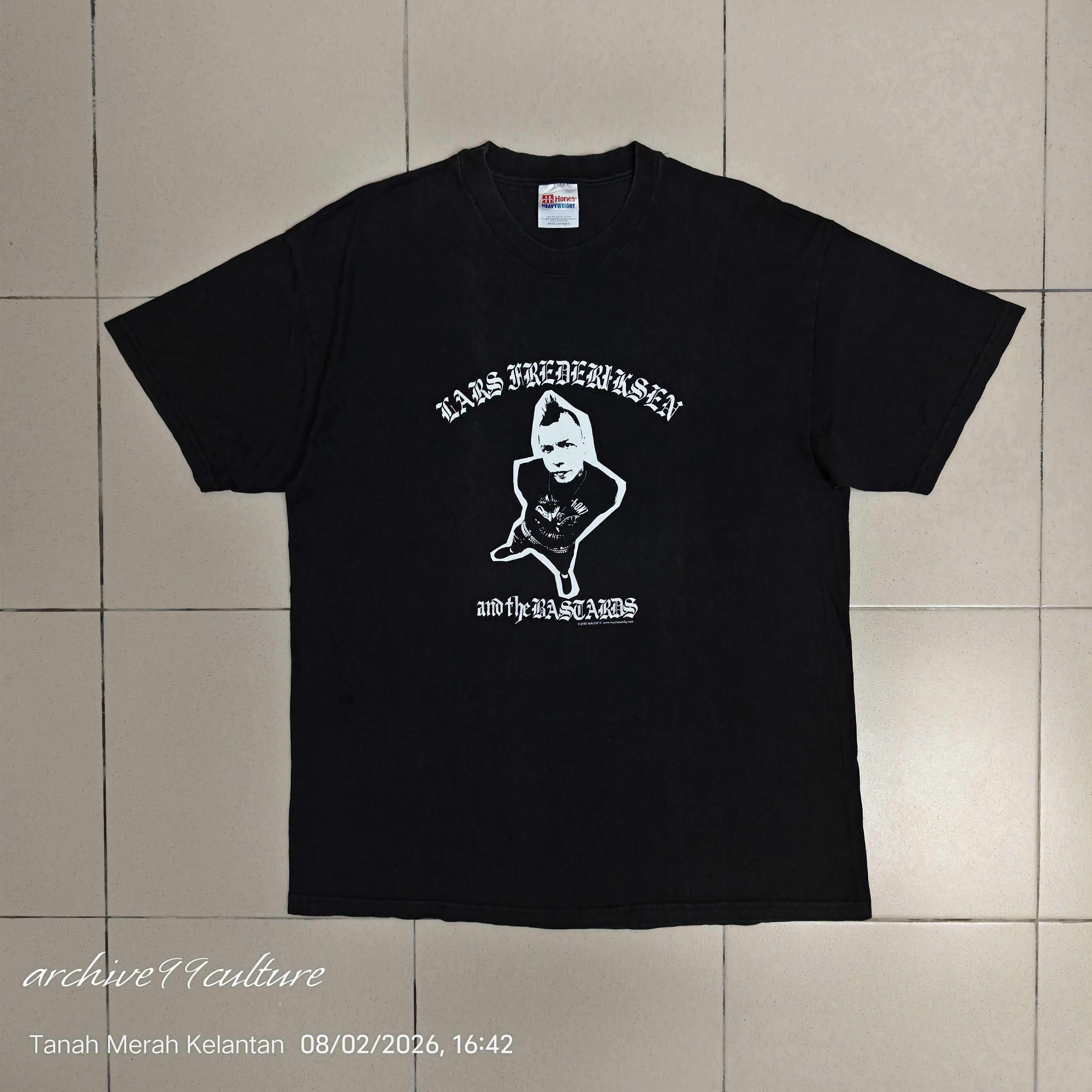 Band Tees Vintage 2001 Lars Frederiksen and the Bastards Punk (Rancid) Size US L / EU 52-54 / 3 - 1 Thumbnail