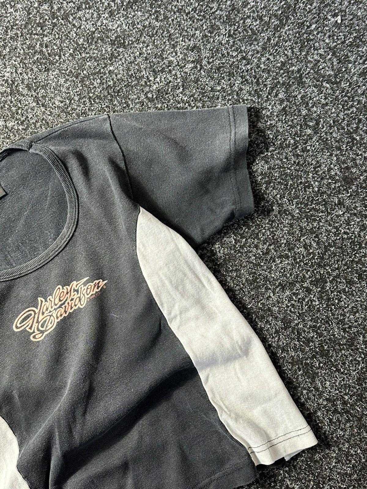 Harley Davidson × Vintage 🚨Vintage 1996 Harley Davidson LOGO long sleeve avant garde Size S / US 4 / IT 40 - 3 Thumbnail