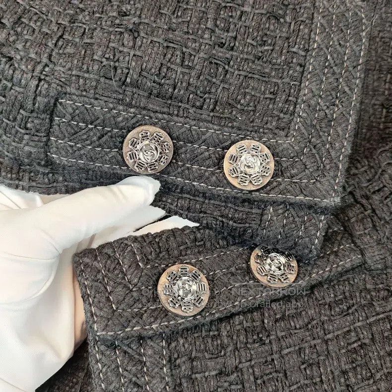 Chanel Chanel Black soft denim jacket Size XXS / US 00 / IT 34 - 5 Thumbnail