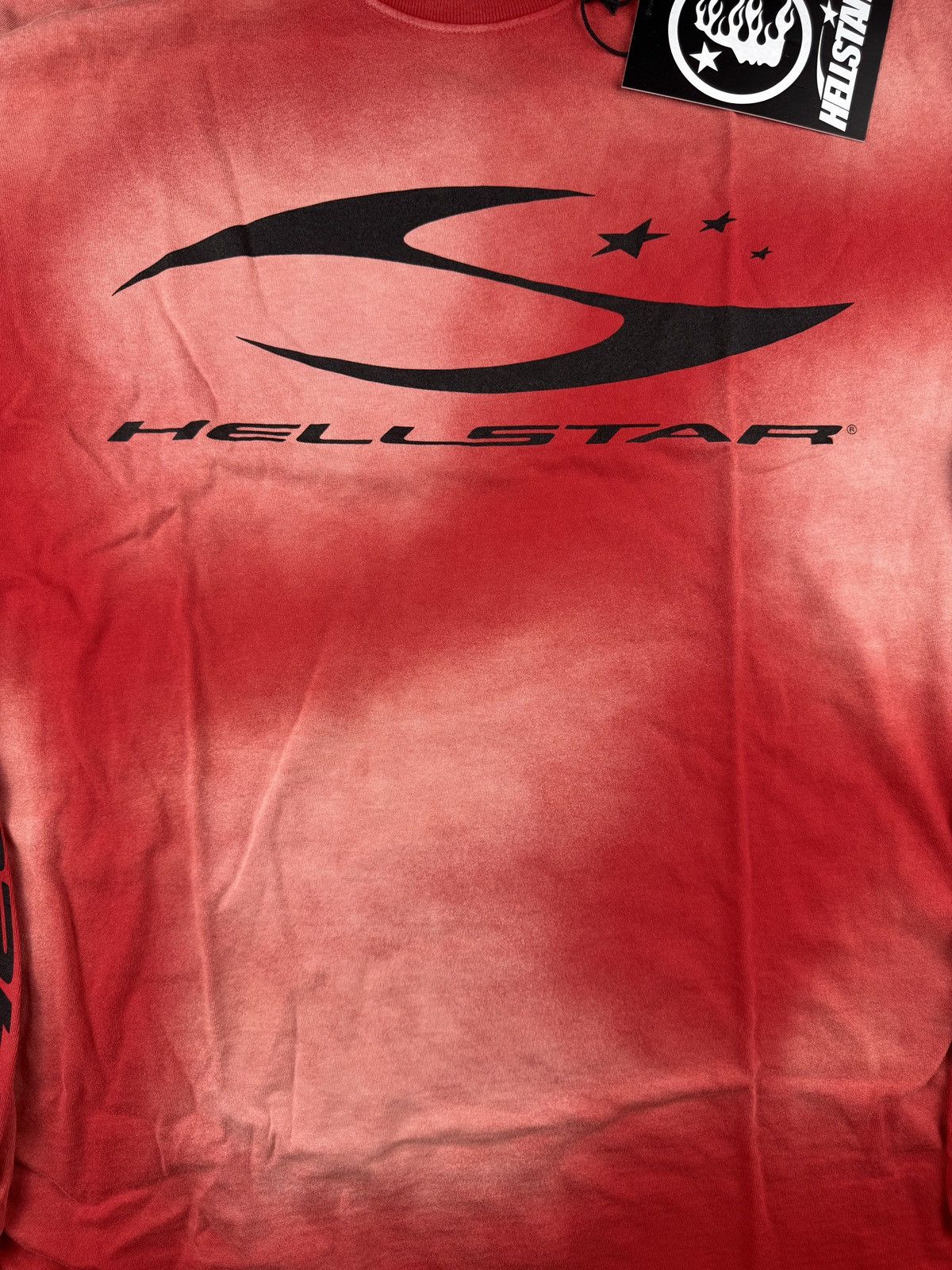 HELLSTAR Hellstar Cursive Logo Long Sleeve T-shirt Size US XXL / EU 58 / 5 - 2 Thumbnail