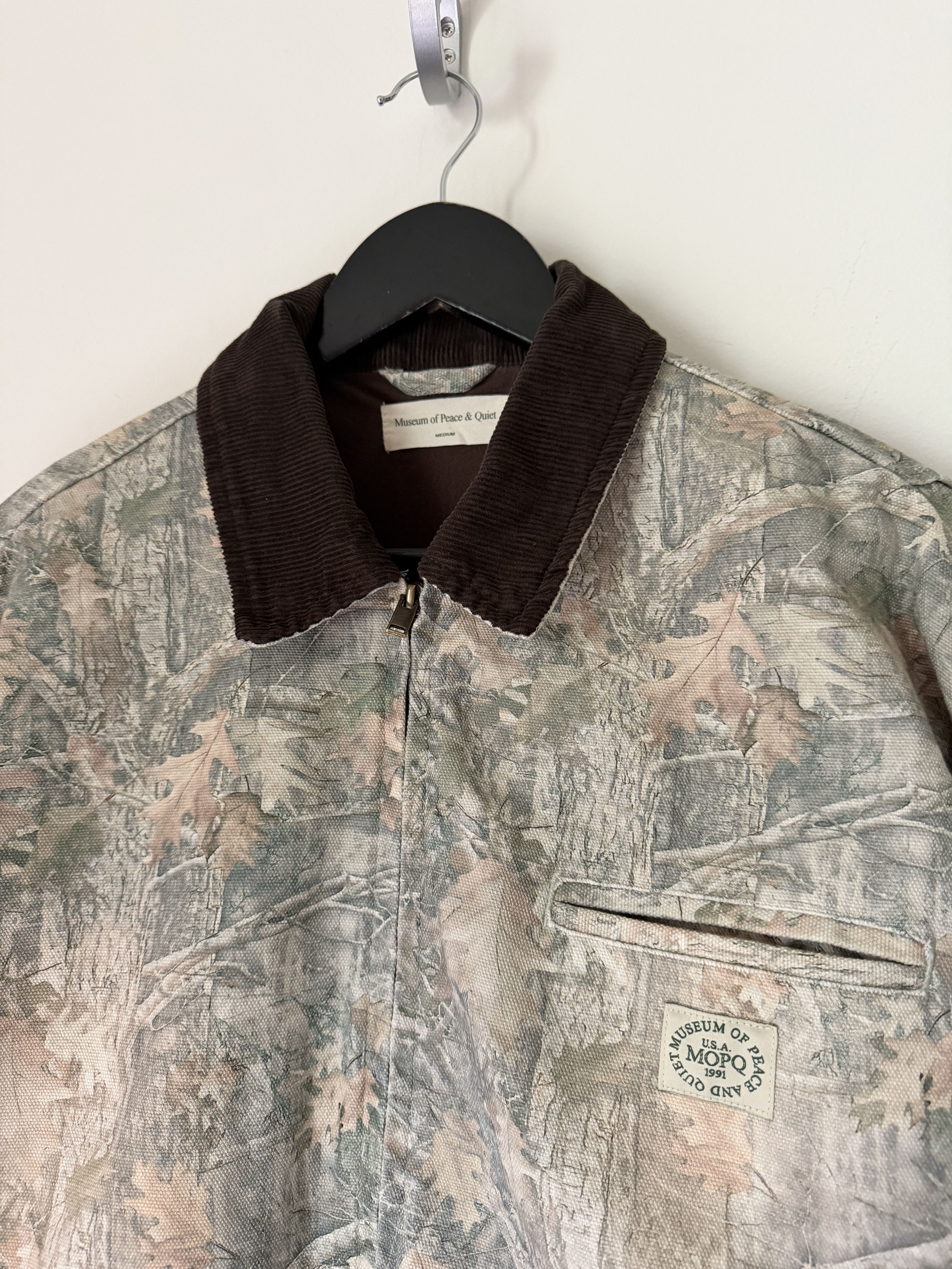 Museum of Peace and Quiet Museum of Peace and Quiet Utility Canvas Work Jacket in Camo Size US M / EU 48-50 / 2 - 2 Thumbnail