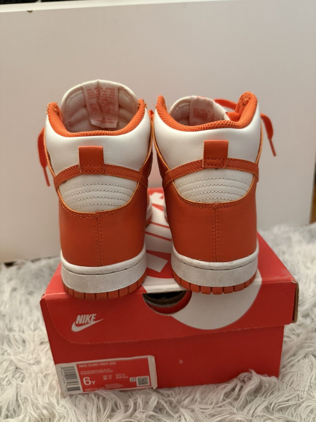 Nike Nike Dunk High GS Syracuse Size US 6 / EU 39 - 4 Thumbnail