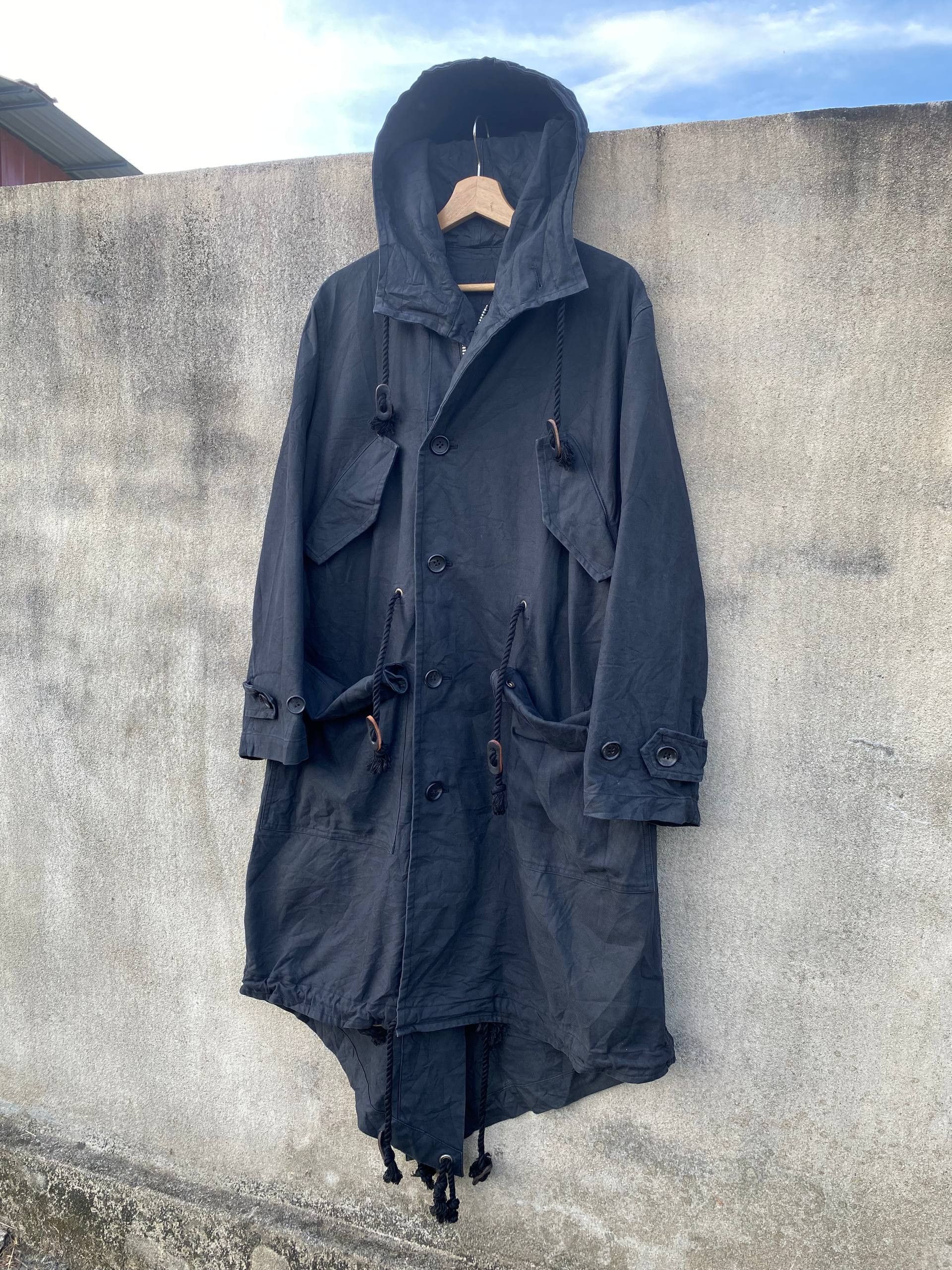 Yohji Yamamoto Y's Yohji Yamamoto SS20 Military Fishtail Parka Size US M / EU 48-50 / 2 - 3 Thumbnail