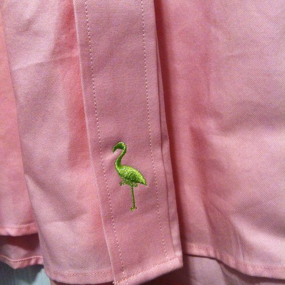 TAILORBYRD MEN'S NEW PINK 100%COTTON CASUAL SHIRT SIZE: L