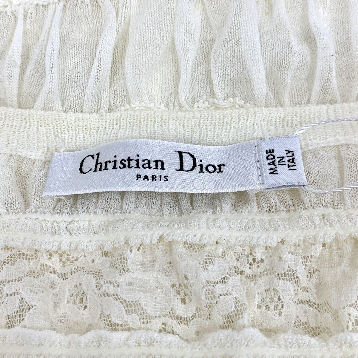 Dior Christian Dior Beige Long Sleeve Lace Coat K26WX Size XS / US 0-2 / IT 36-38 - 5 Thumbnail