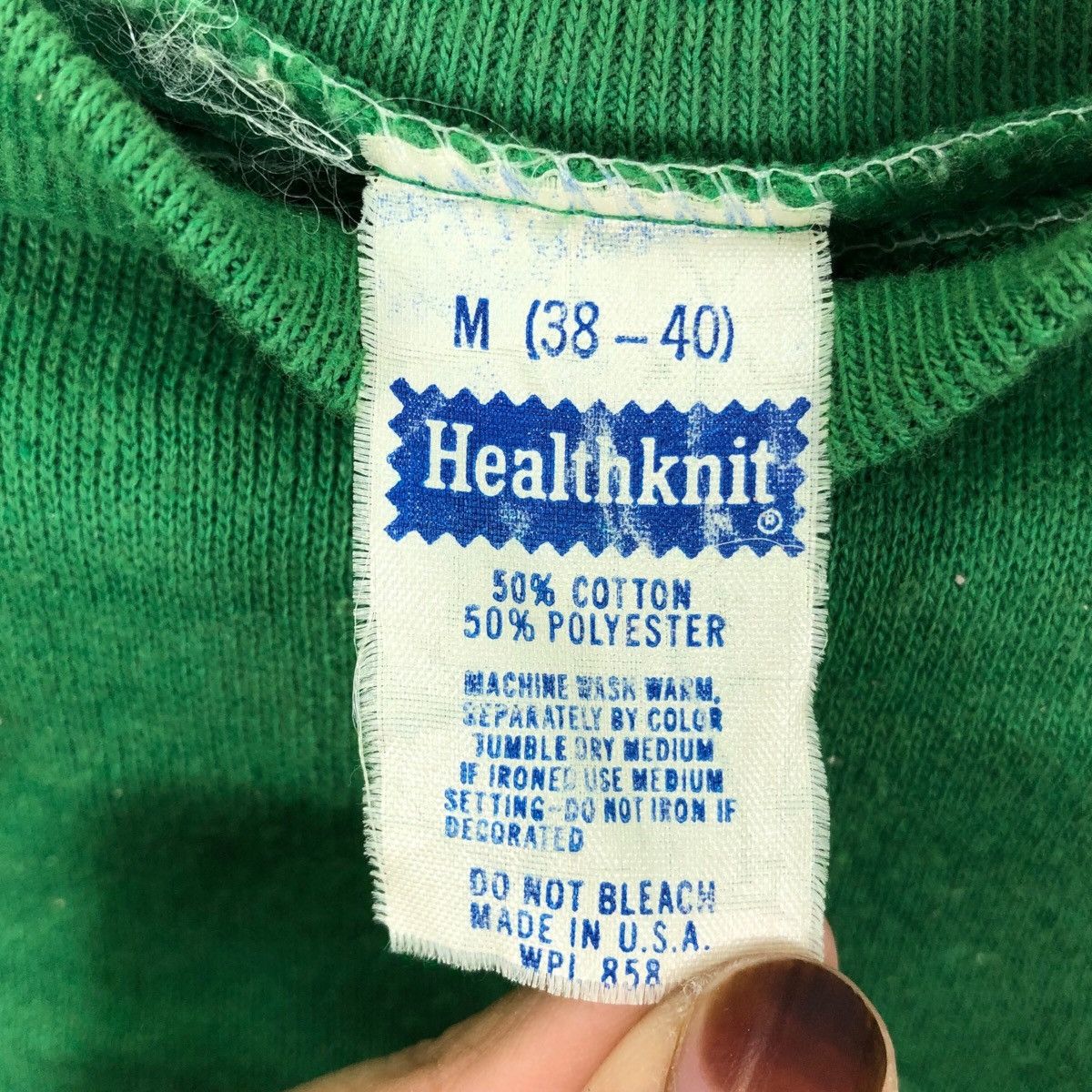 Vintage Vintage 80s MICHIGAN STATE UNIVERSITY Collegiate Sweatshirt Size M / US 6-8 / IT 42-44 - 5 Thumbnail