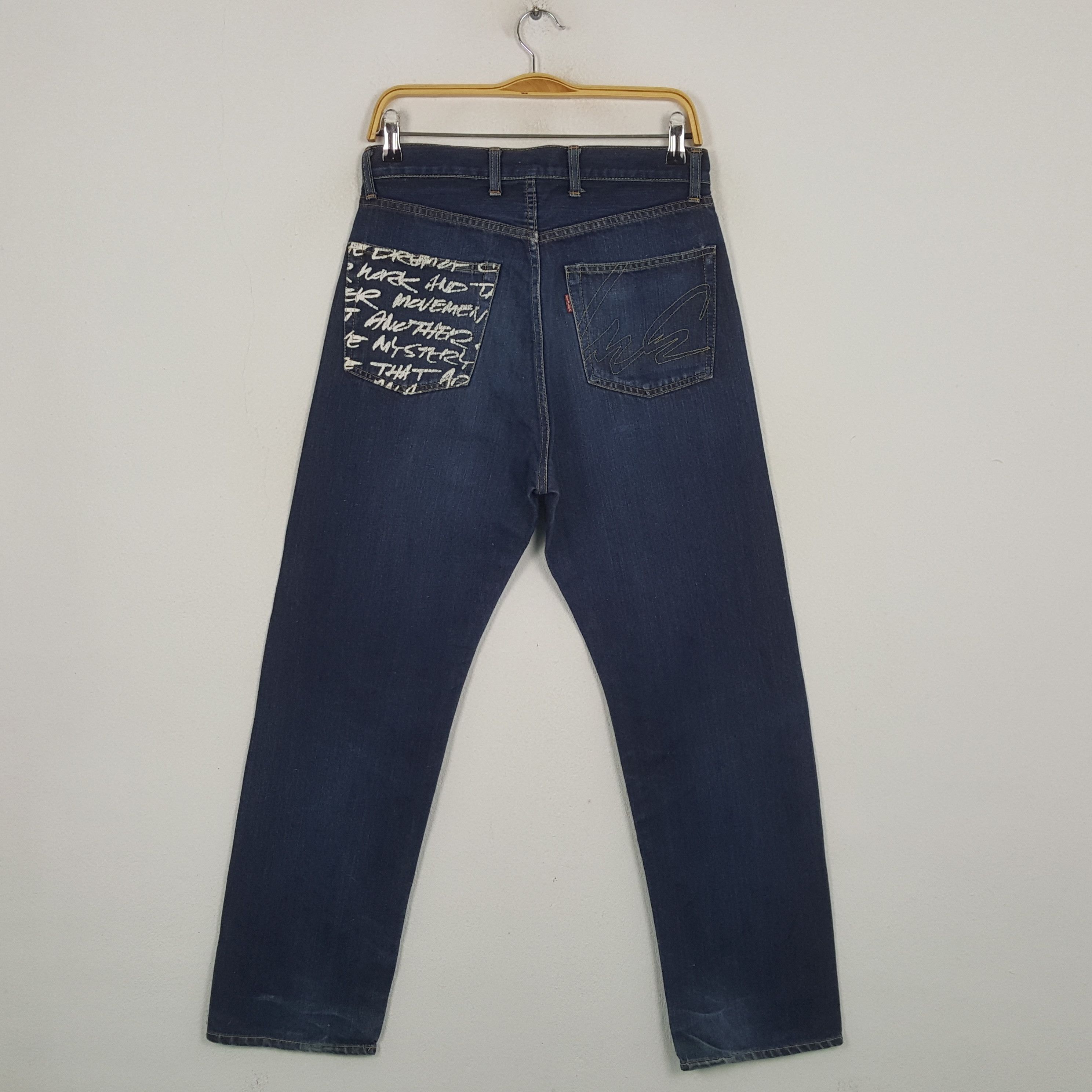 Vintage Futura Japanese Fashion Brand Denim Jeans RR14