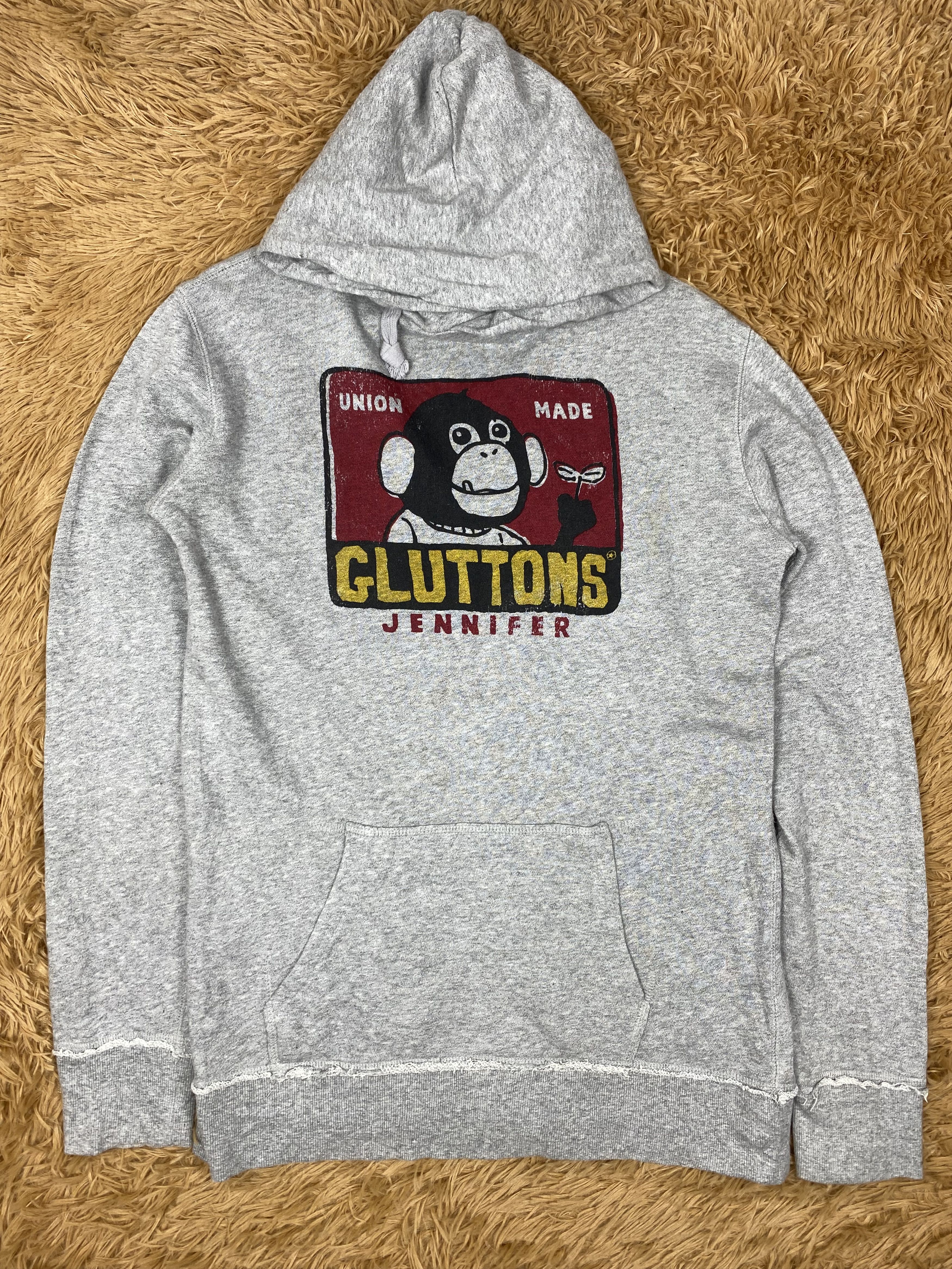 Vintage Vintage Jennifer Glutton Parody Hoodies PS0255 Size US S / EU 44-46 / 1 - 1 Thumbnail