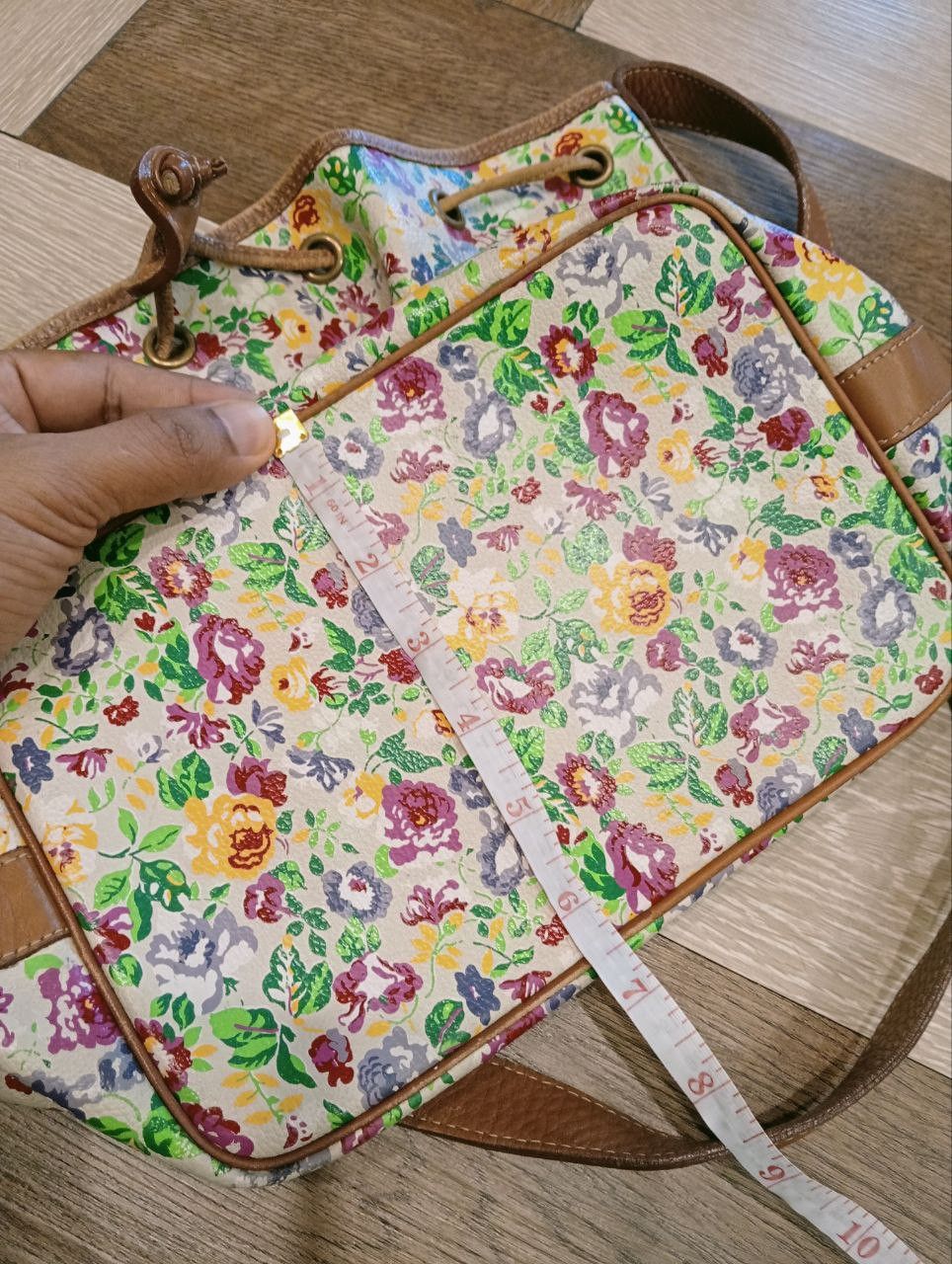 Kenzo VINTAGE KENZO PARIS FLORAL CROSSBODY BAG Size ONE SIZE - 10 Thumbnail