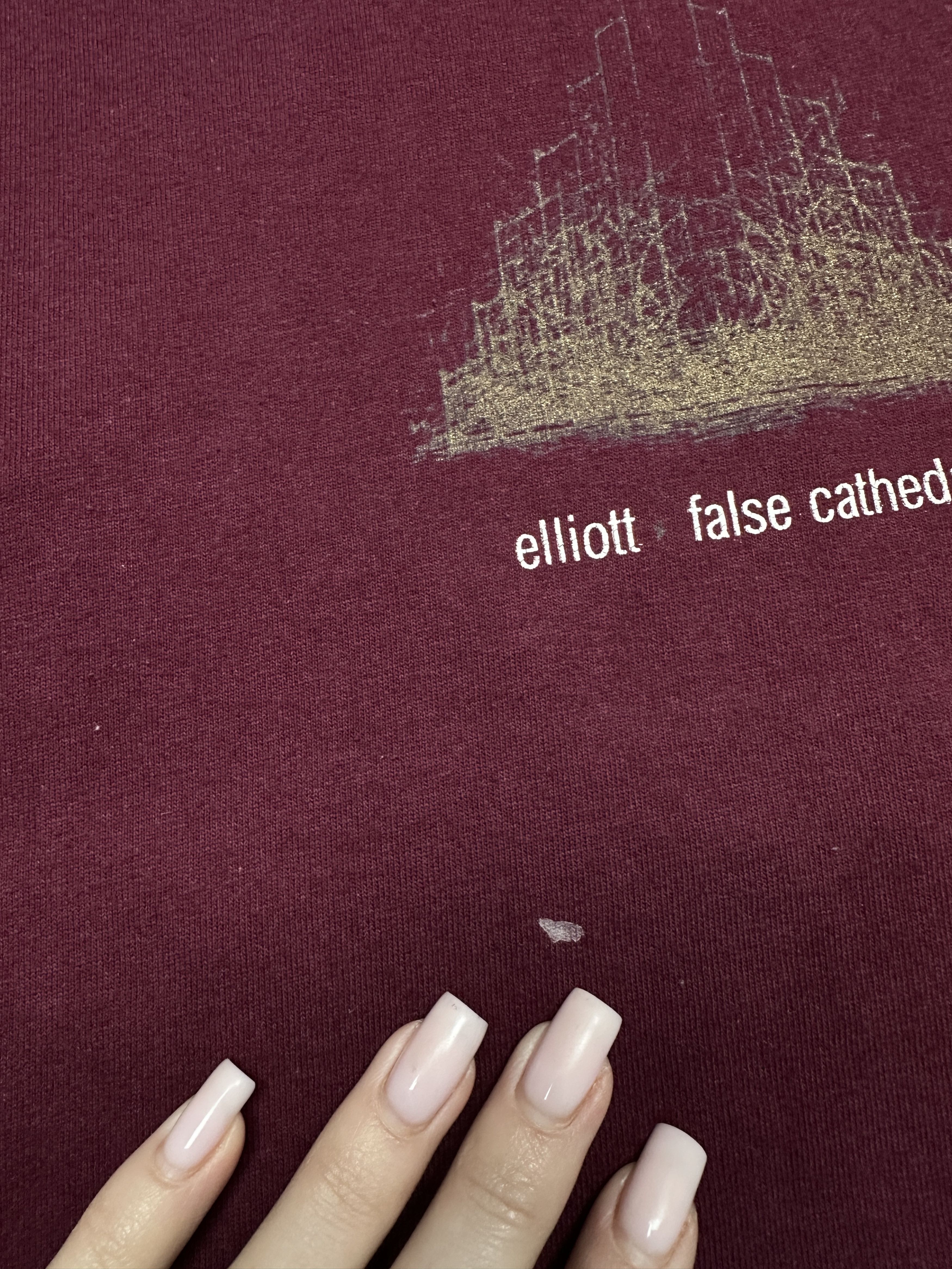 Band Tees Elliott False Cathedrals Vintage Emo Band T-Shirt Size US S / EU 44-46 / 1 - 4 Thumbnail