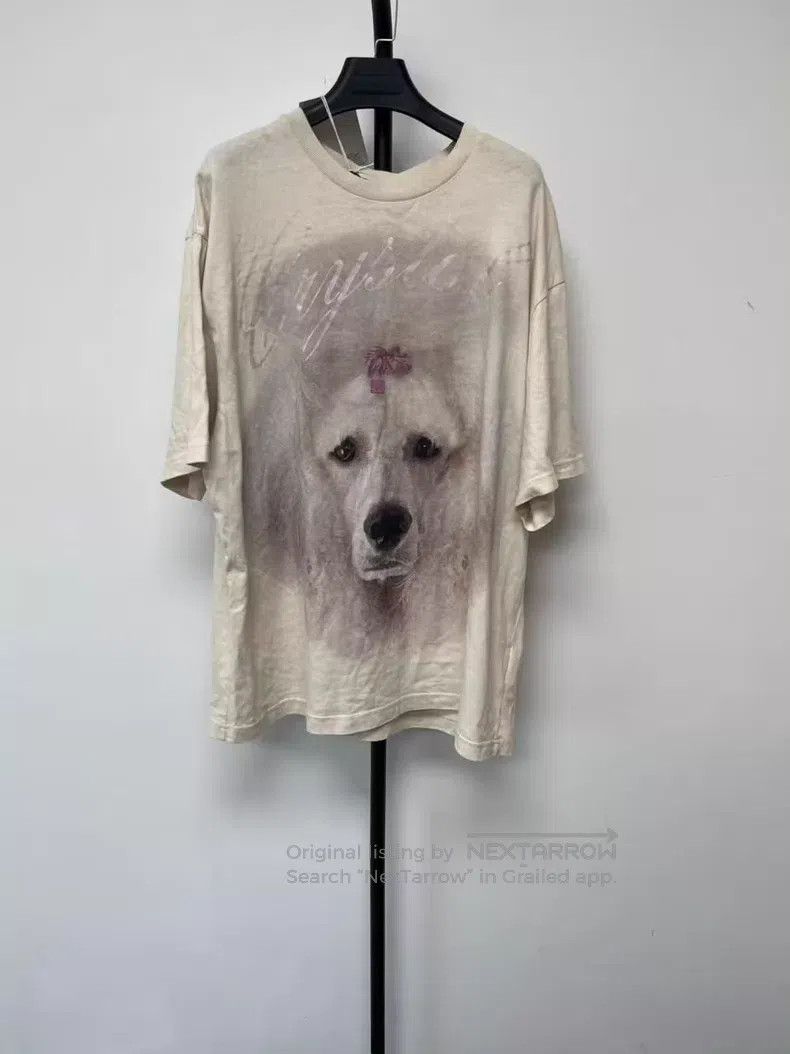 Acne Studios Acne Studios Dog pattern print short-sleeve T-shirt, drop- Size US XL / EU 56 / 4 - 1 Thumbnail