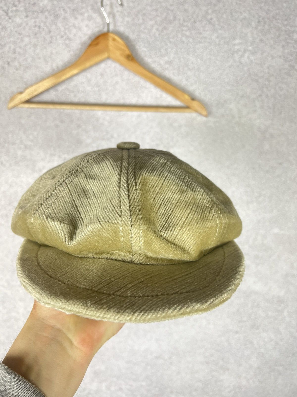Other Vintage Kangol Corduroy Gatsby Cap Y2K Velvet Newsboy Hat Size ONE SIZE - 6 Thumbnail