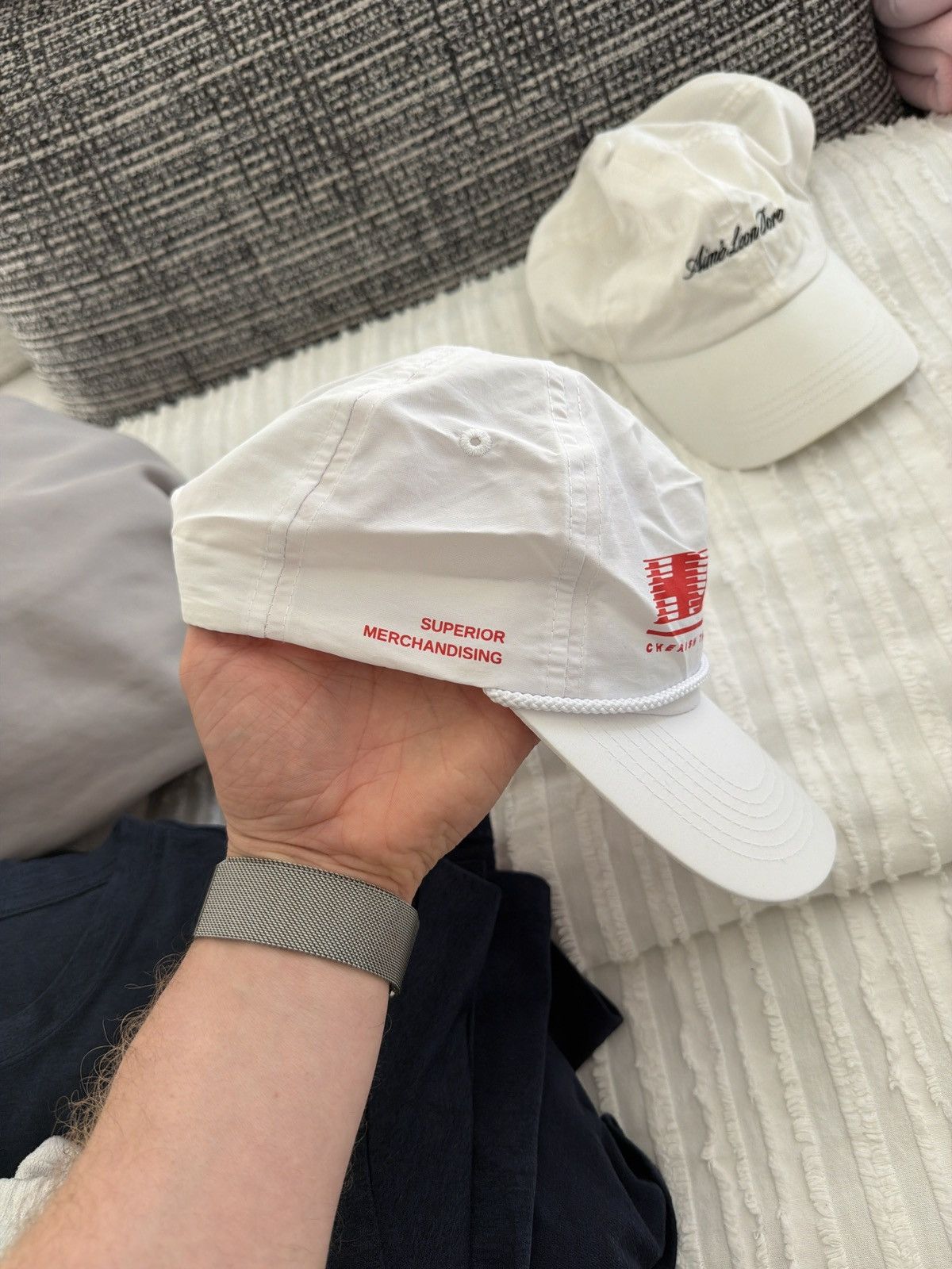 Other White Huega House Hat never worn Size ONE SIZE - 4 Thumbnail