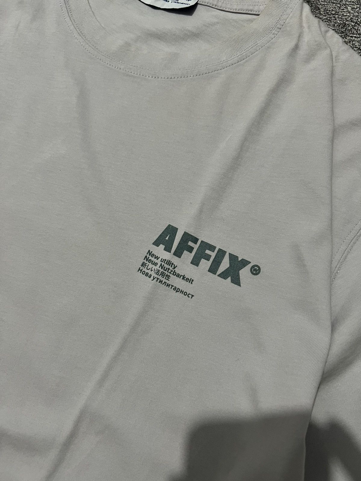 AFFXWRKS Affix Works By Kiko Kostadinov Long Sleeve T-shirt Size US XL / EU 56 / 4 - 8 Thumbnail