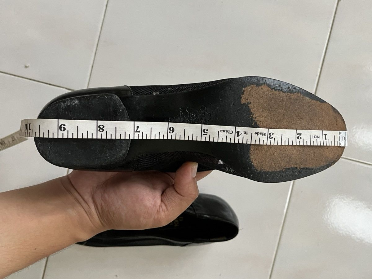 Fendi FENDI FF Logo Ballet Flat Mesh Leather Size US 7 / IT 37 - 10 Thumbnail