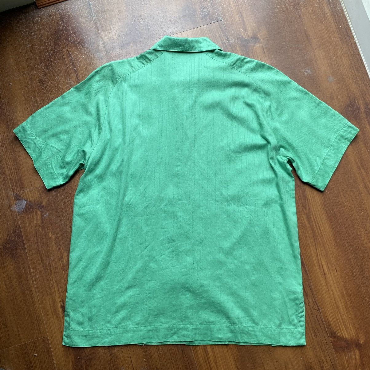 Dior Christian Dior Mint Green Short Sleeve Shirt Size M / US 6-8 / IT 42-44 - 11 Thumbnail