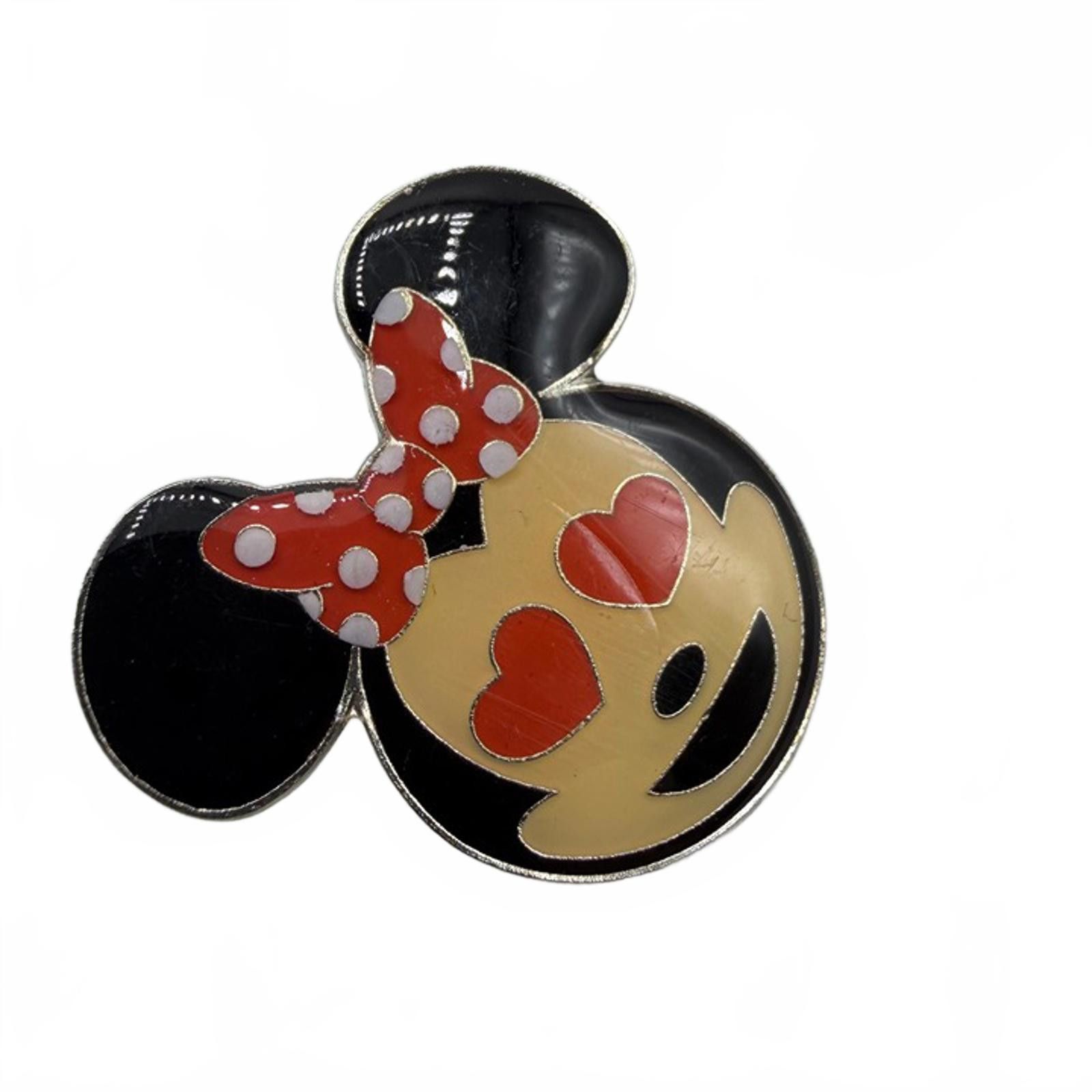 Disney Disney Pin - Minnie Mouse - Heart Eyes - Emoji Blitz Size ONE SIZE - 3 Thumbnail