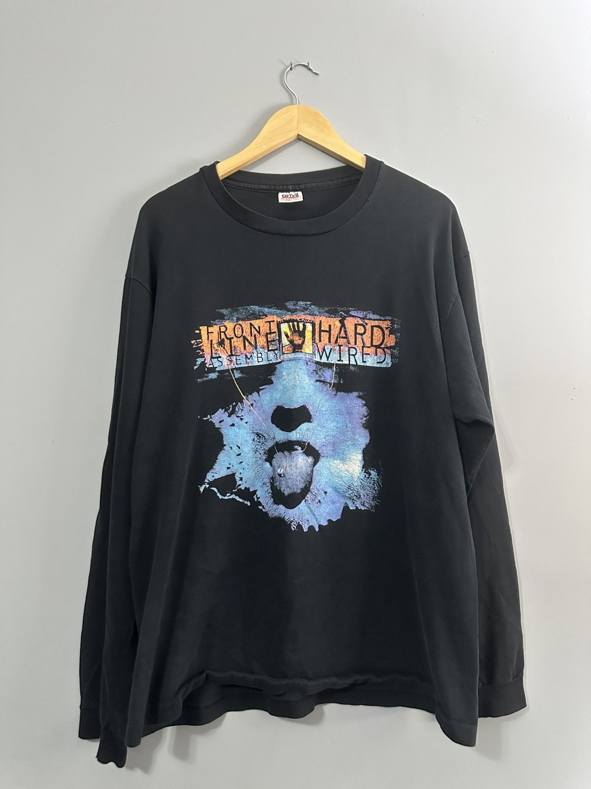 Band Tees Vintage 96’ Front Line Assembly Longsleeve Size US XL / EU 56 / 4 - 1 Thumbnail