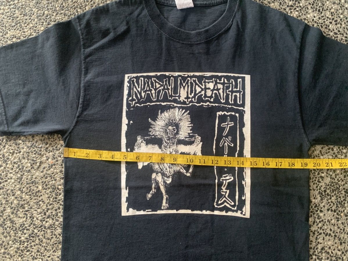 Band Tees × Vintage Vintage Napalm Death Band T shirt Size US M / EU 48-50 / 2 - 8 Thumbnail