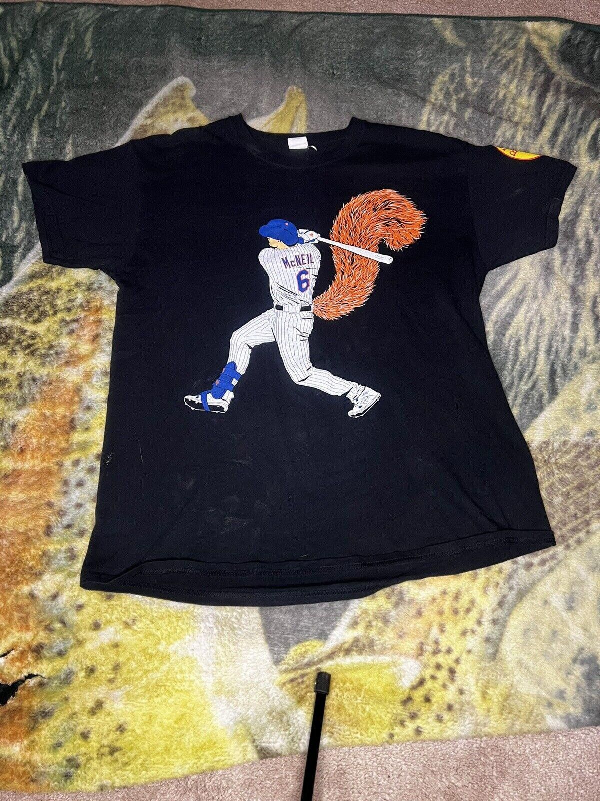 Designer Vintage Black Graphic Tee - McNeil Player Design Size ONE SIZE - 1 Thumbnail