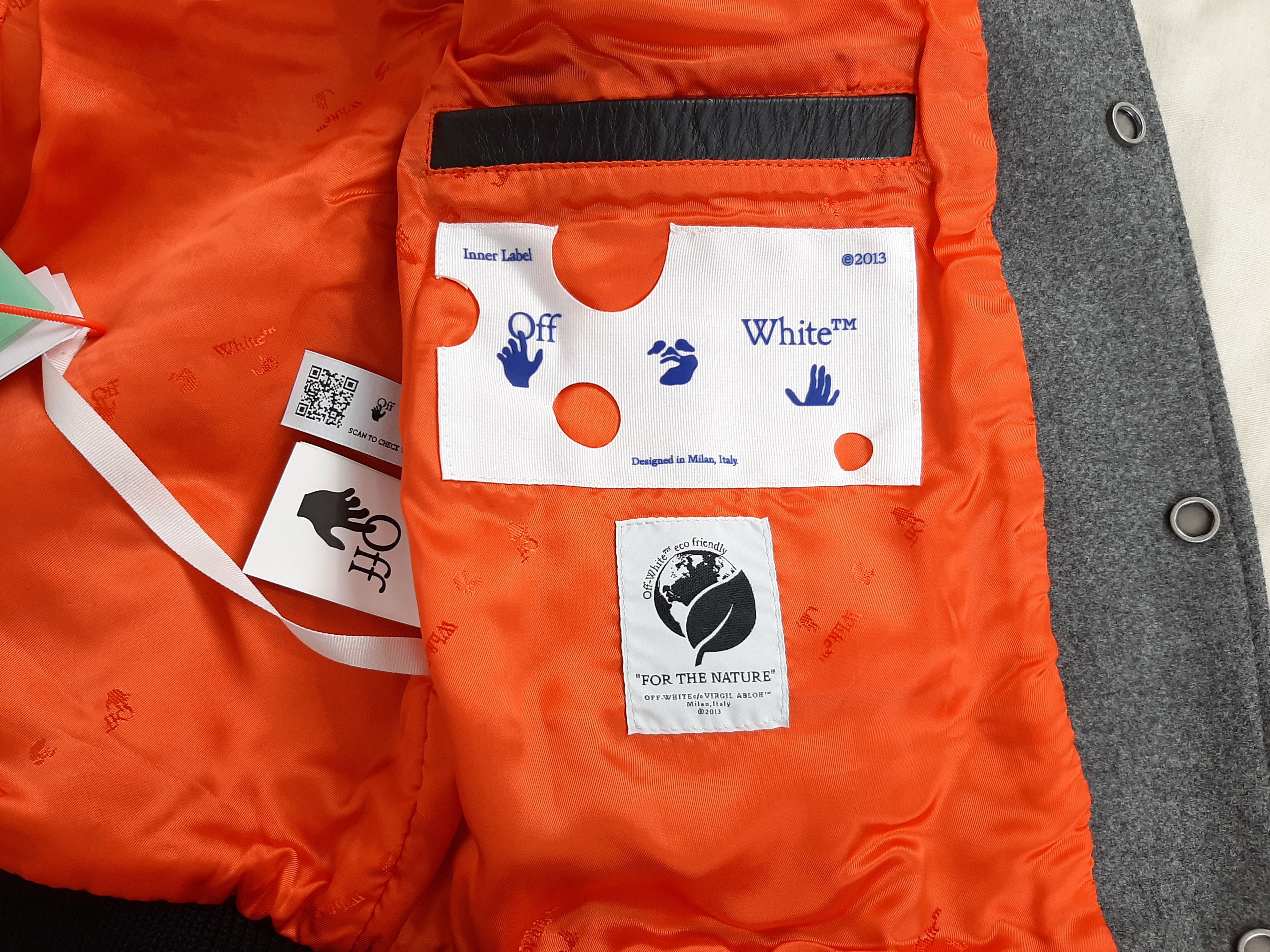 Off-White Off-White Patchwork Varsity Jacket Size M Seen on Ludacris Size US M / EU 48-50 / 2 - 12 Thumbnail