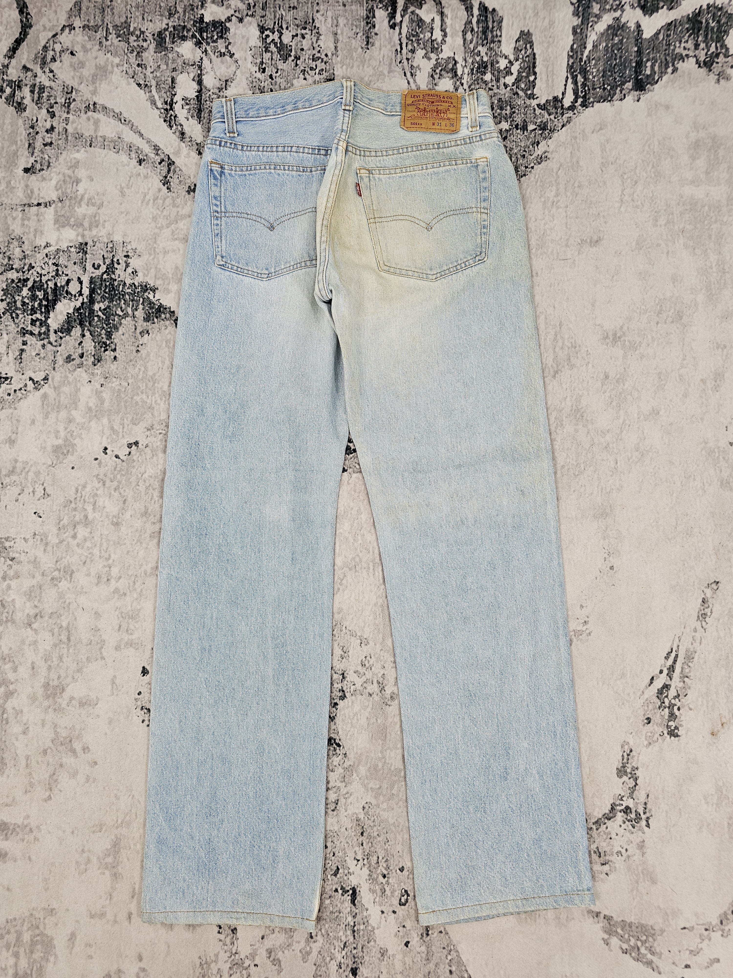 Levi's Vintage Clothing Vtg 90's LEVIS 501 XX Light Blue Faded Size 29X30 Jean L0413 Size US 29 - 2 Thumbnail