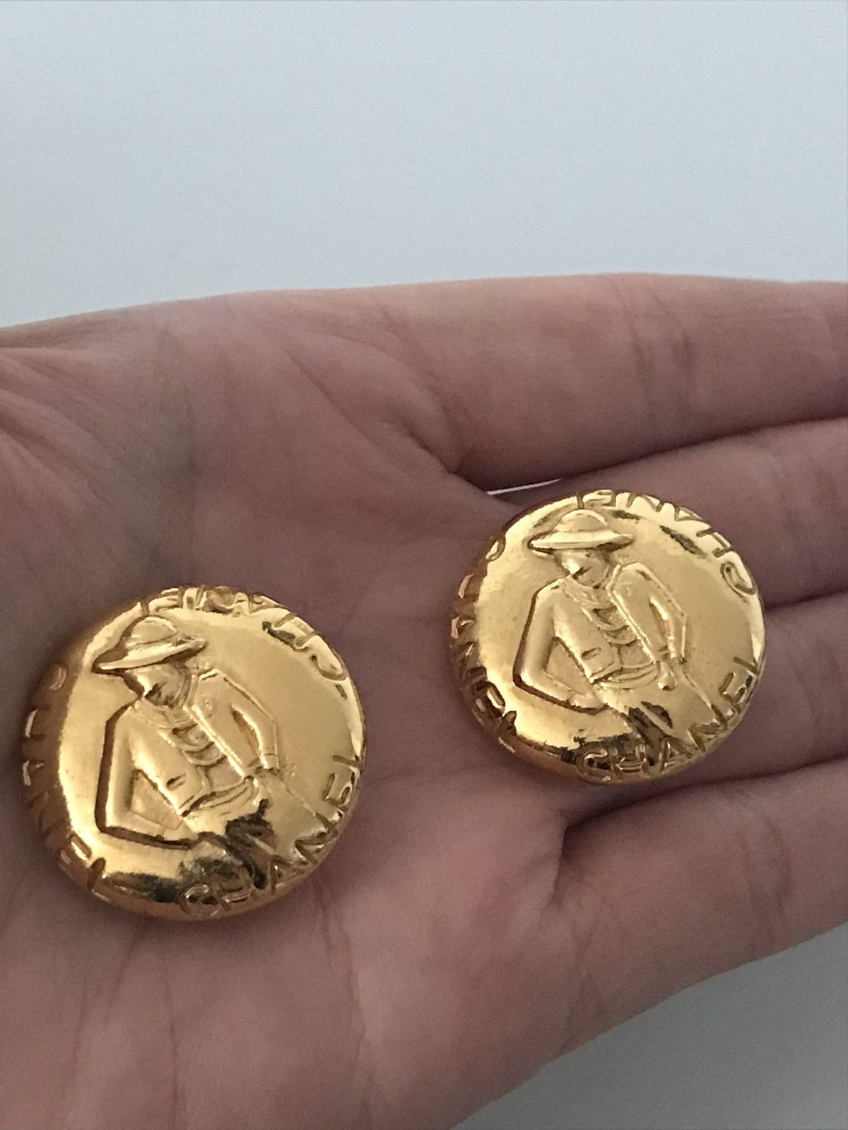 Chanel CHANEL Earrings Coco Chanel. Vintage. Size ONE SIZE - 2 Thumbnail