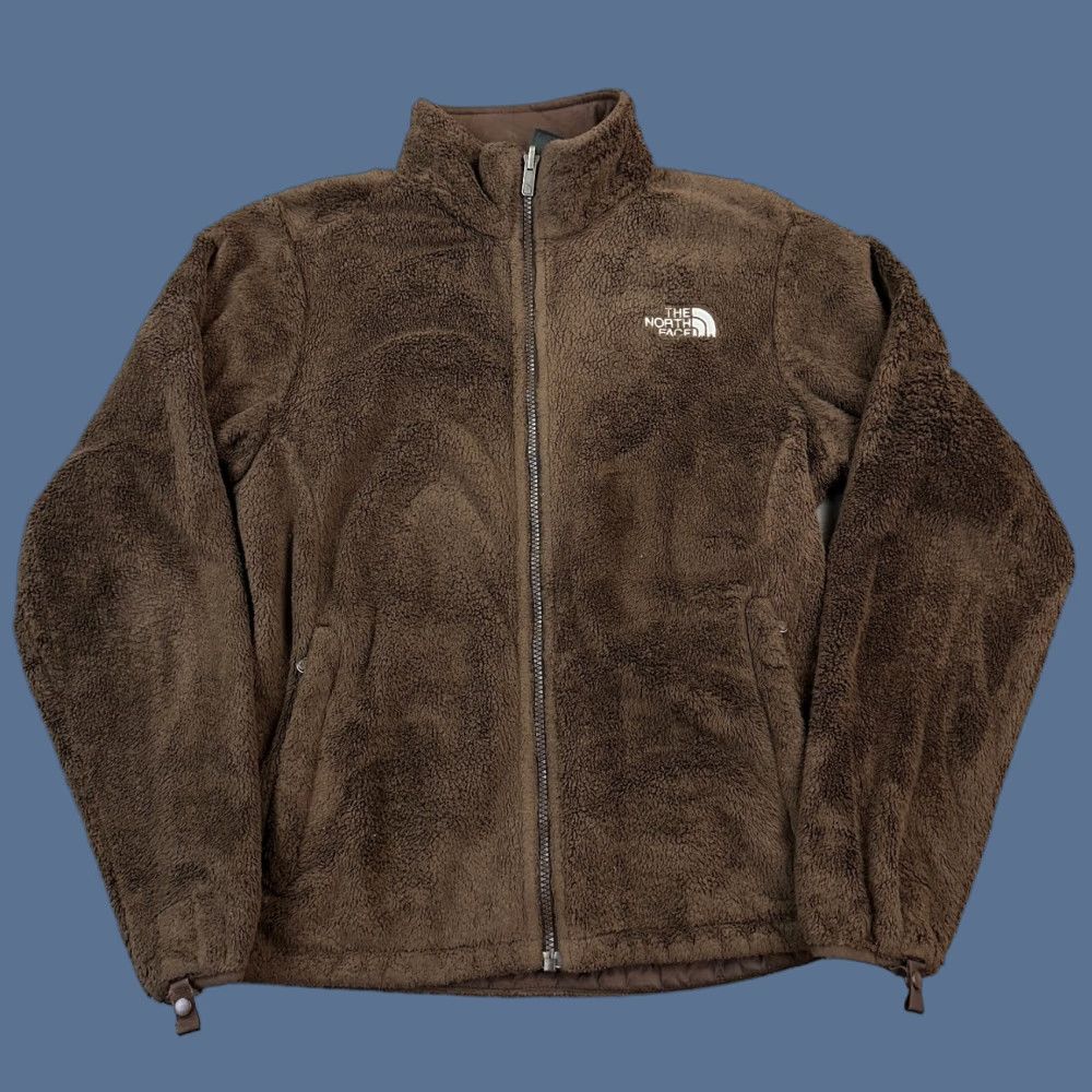 The North Face VINTAGE The North Face Osito Jacket Womens Small Brown Full Zip Fleece Outdoor Size S / US 4 / IT 40 - 1 Thumbnail