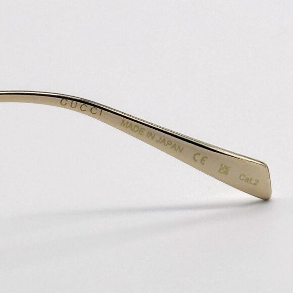Gucci NEW GUCCI GG1920S 003 SUNGLASSES GOLD WOMEN CAT EYE EYEWEAR Size ONE SIZE - 11 Thumbnail