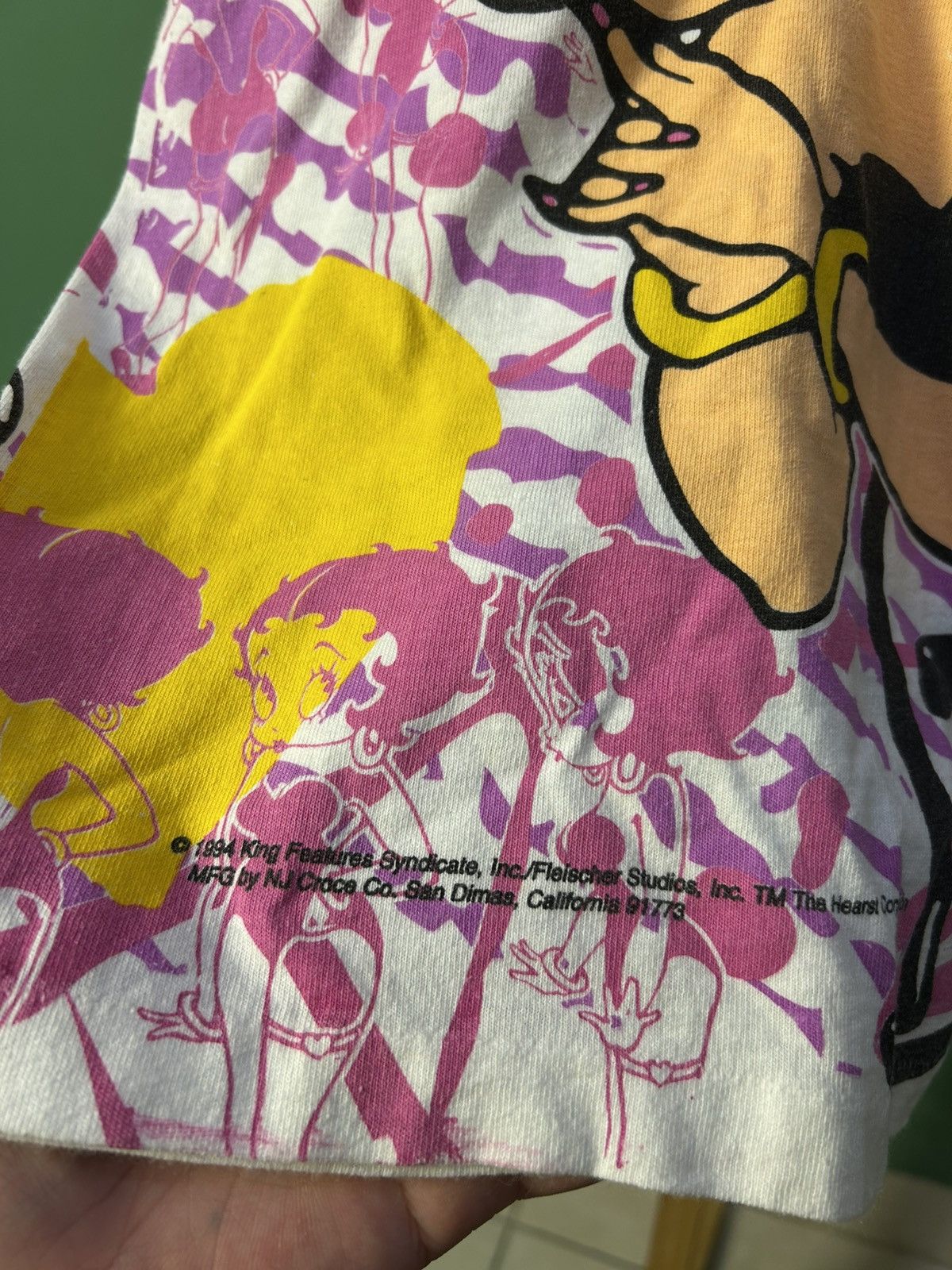 Vintage Betty Boop 1994 All Over Print Vintage Tee Size US M / EU 48-50 / 2 - 4 Thumbnail