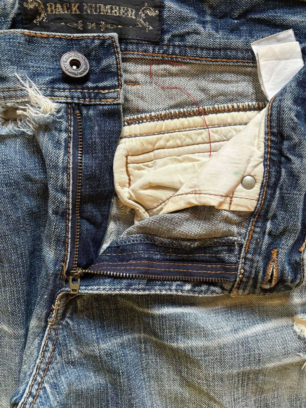 Japanese Brand Vintage Japanese Brand Faded Wash Distressed Baggy Jeans Size US 35 - 9 Thumbnail
