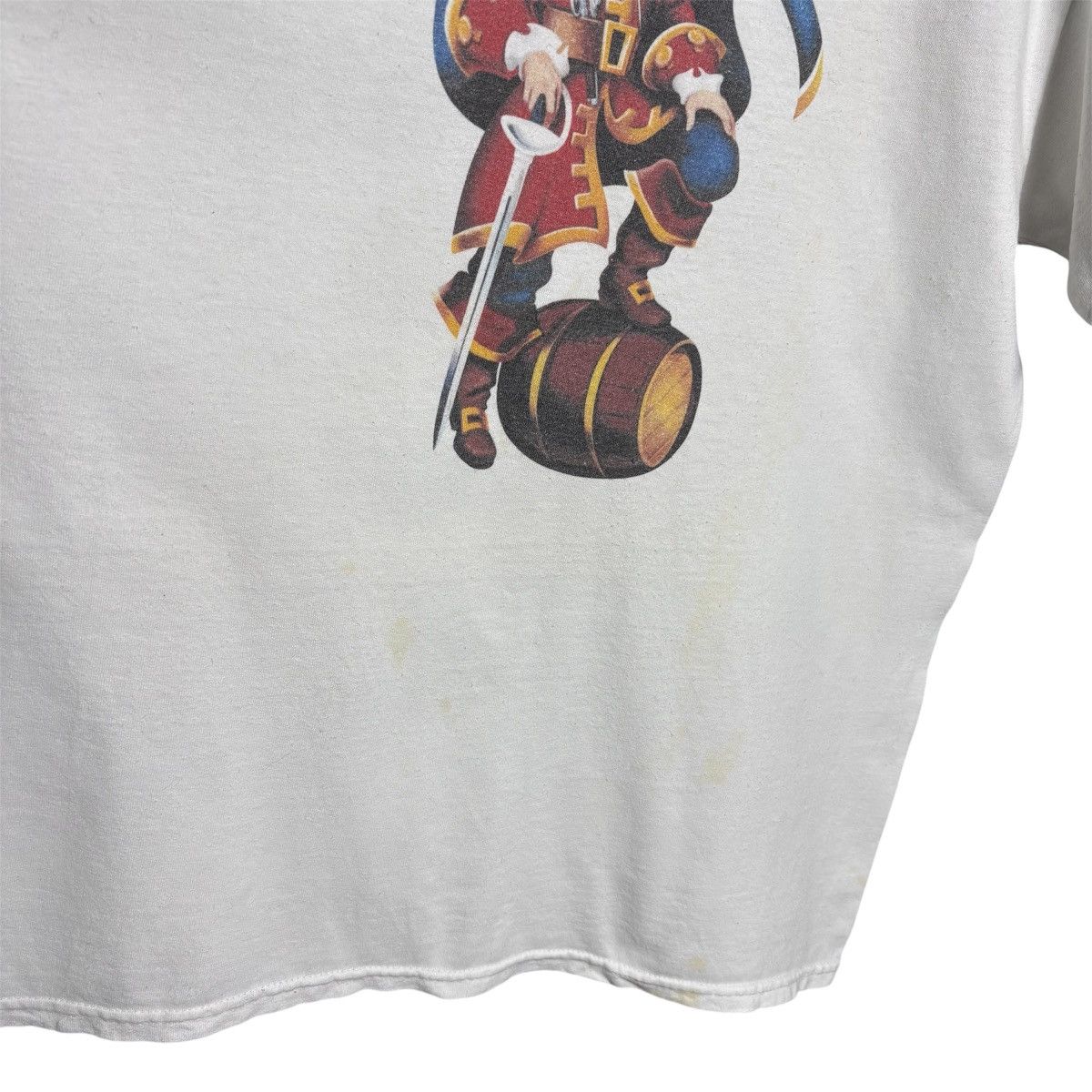 Vintage Vintage 00s Captain Morgan Graphic T-Shirt / Y2K Size US L / EU 52-54 / 3 - 5 Thumbnail