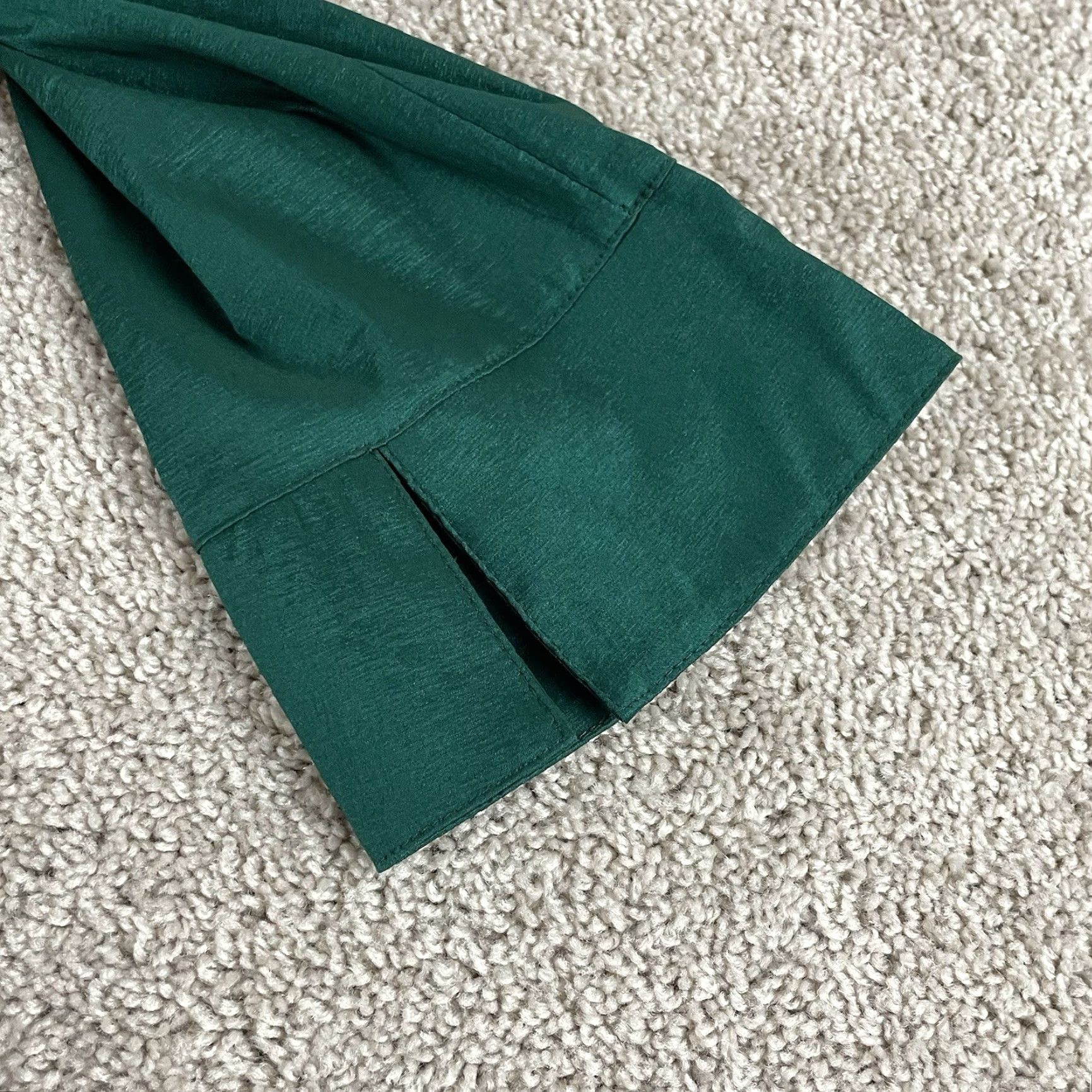 Joseph Ribkoff Joseph Ribkoff Jacket Emerald Size 12 Full Zip Collared Ruched Quiet Luxury R2 Size XL / US 12-14 / IT 48-50 - 3 Thumbnail