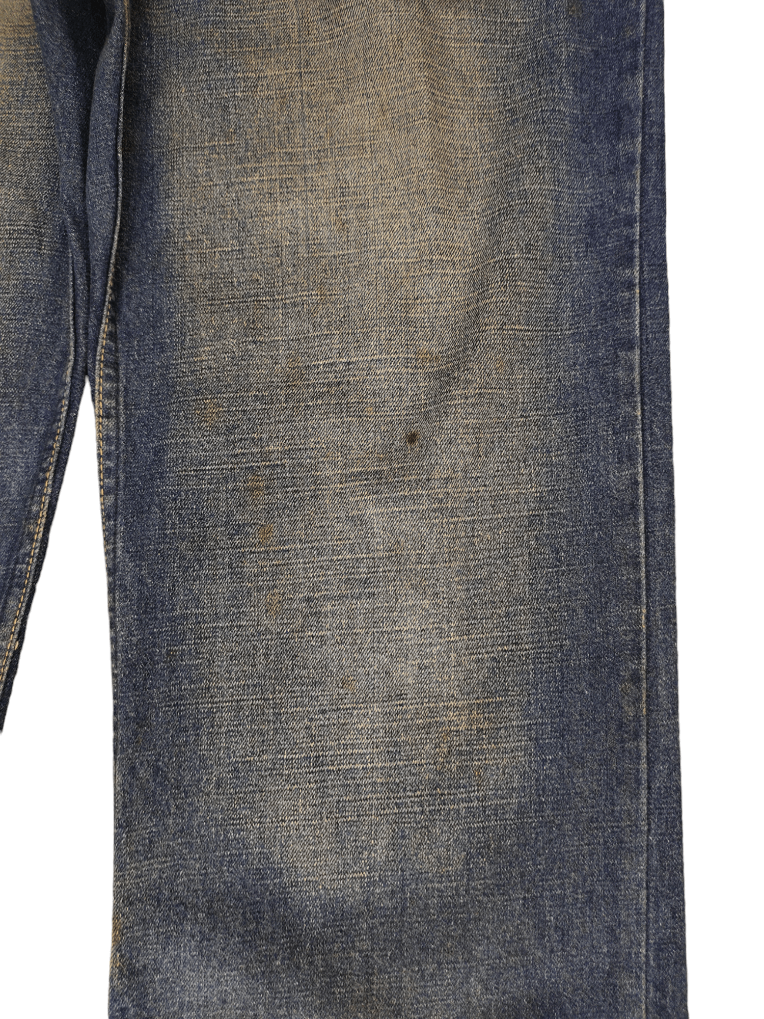 Kapital Stash House Skull Dollar Patch Denim Wide Leg Baggy Jeans Size US 37 - 13 Thumbnail