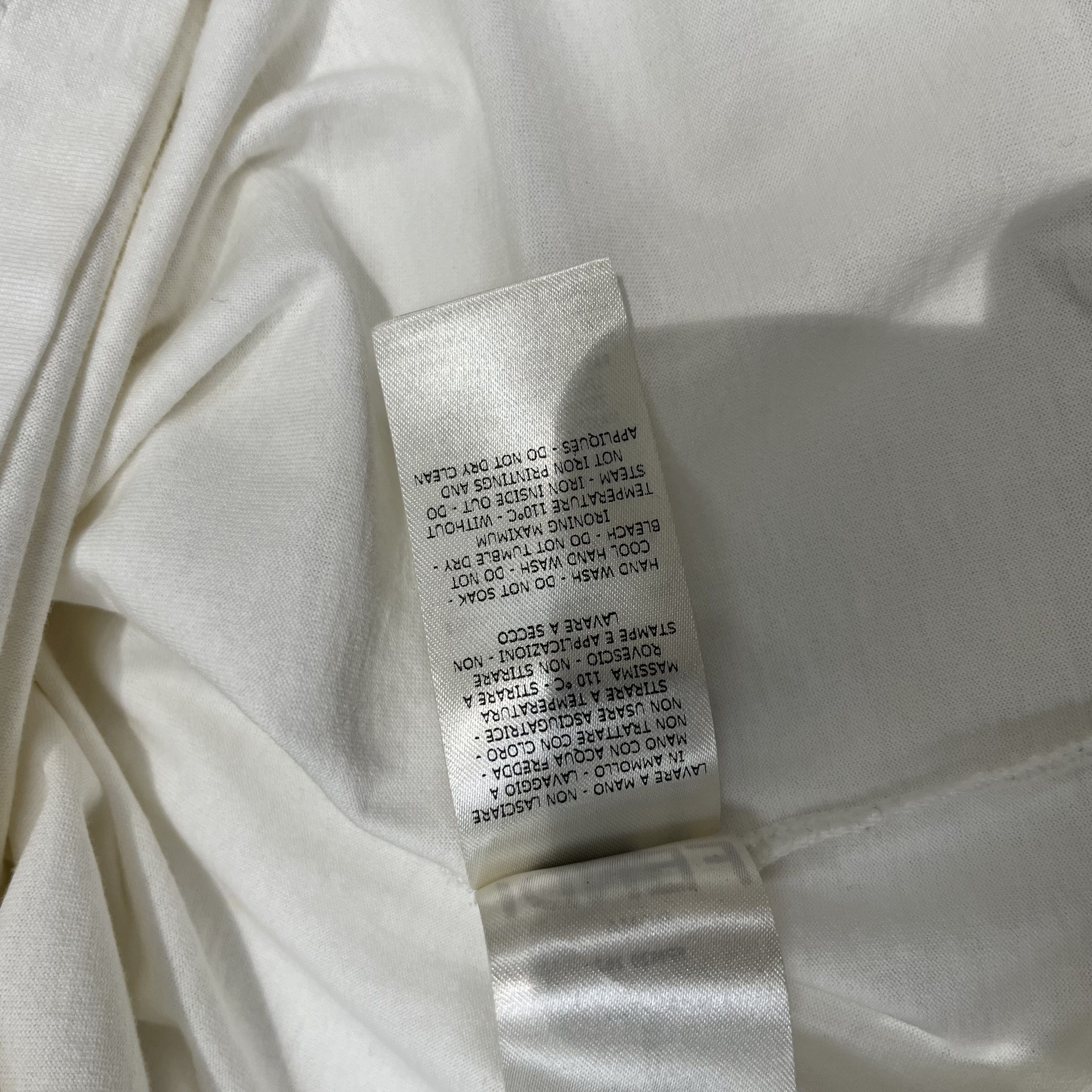 Fendi Fendi Tee White Size US L / EU 52-54 / 3 - 7 Thumbnail