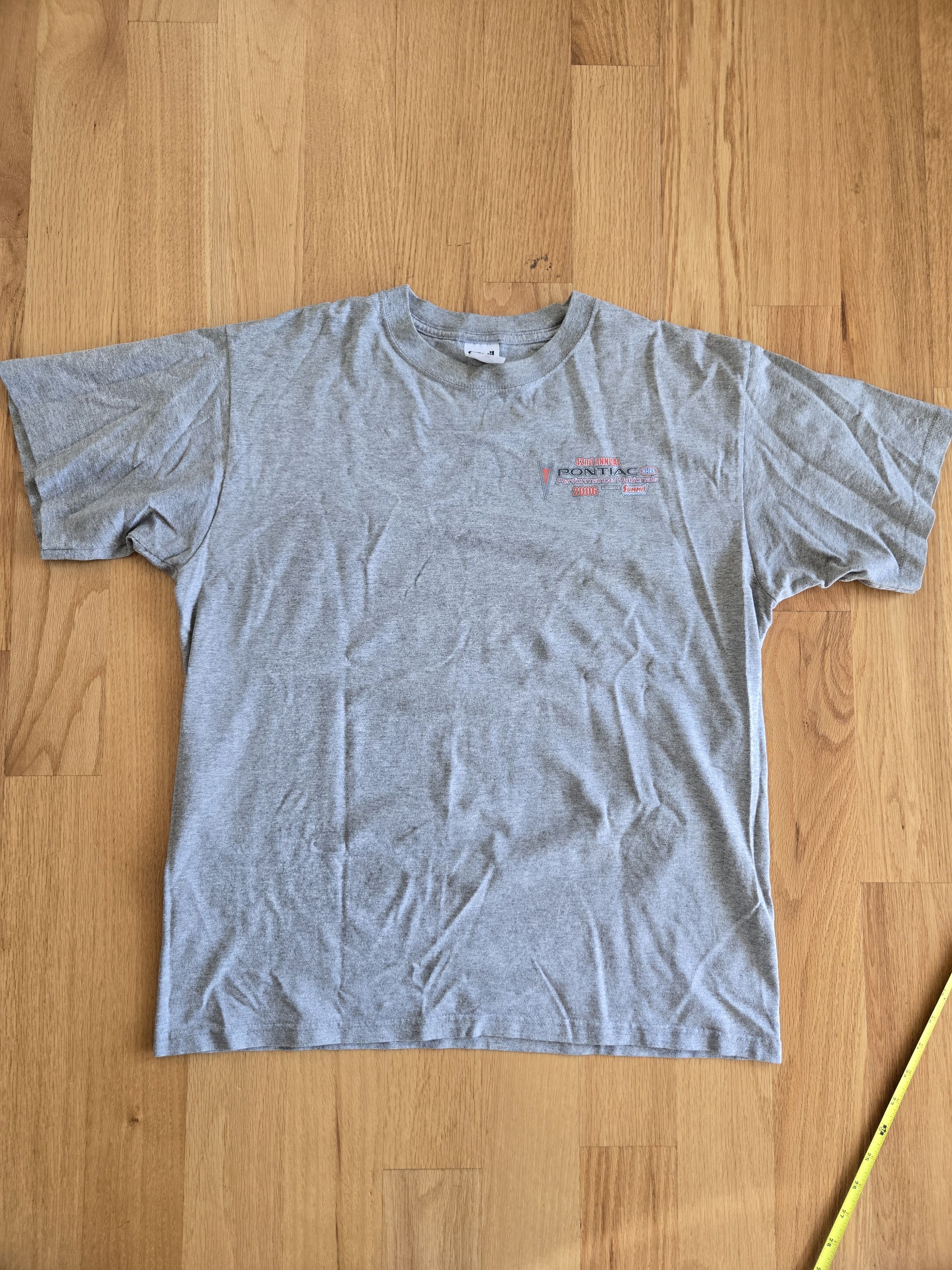 Anvil Vintage 2006 NHRA Pontiac Racing Tee Columbus Ohio Size US M / EU 48-50 / 2 - 1 Thumbnail
