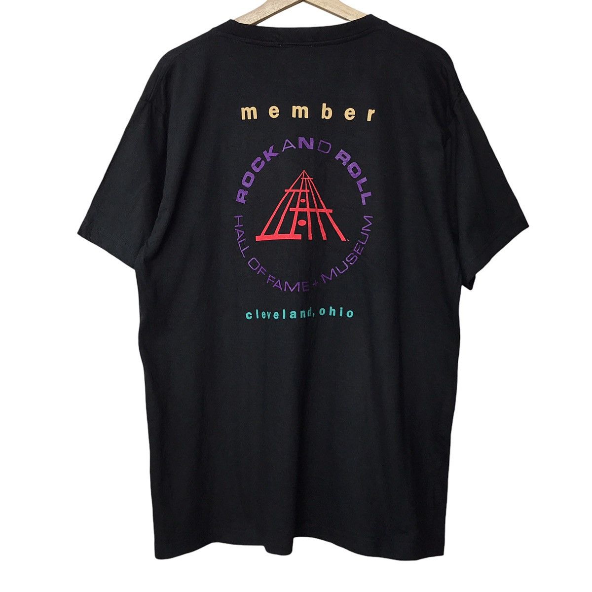 Vintage Rock Your World Vintage 1995 Rock Hall Of Fame Museum Tee Size US XL / EU 56 / 4 - 2 Thumbnail
