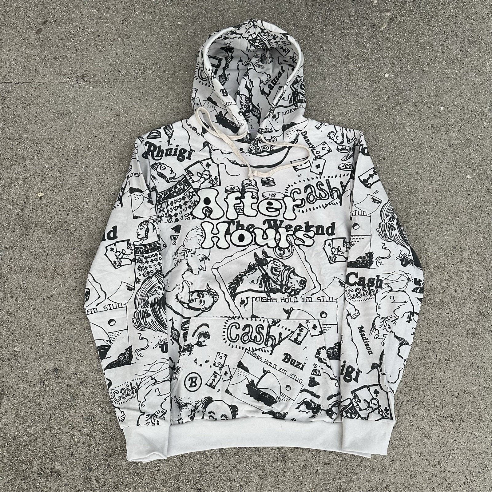 Rhude × The Weeknd × XO NEW Rhude Rhuigi X The Weeknd XO “After Hours” AWGE Hoodie Size US L / EU 52-54 / 3 - 1 Thumbnail