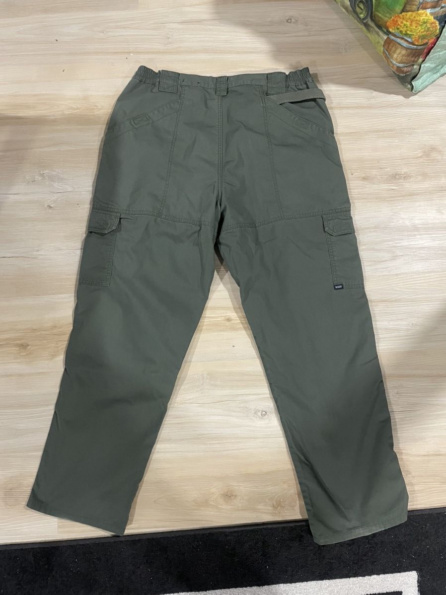 Vintage Vintage green cargo pants Size US 40 / EU 56 - 3 Thumbnail