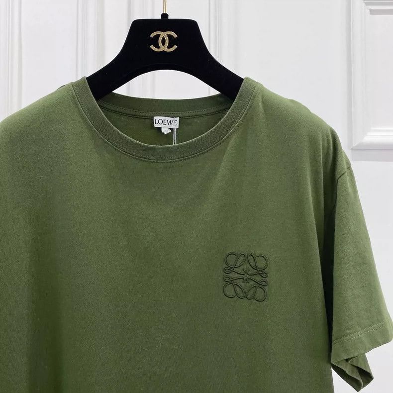 Loewe loewe Dark green logo printShort sleeves 2506-Nextarrow Size US M / EU 48-50 / 2 - 4 Thumbnail