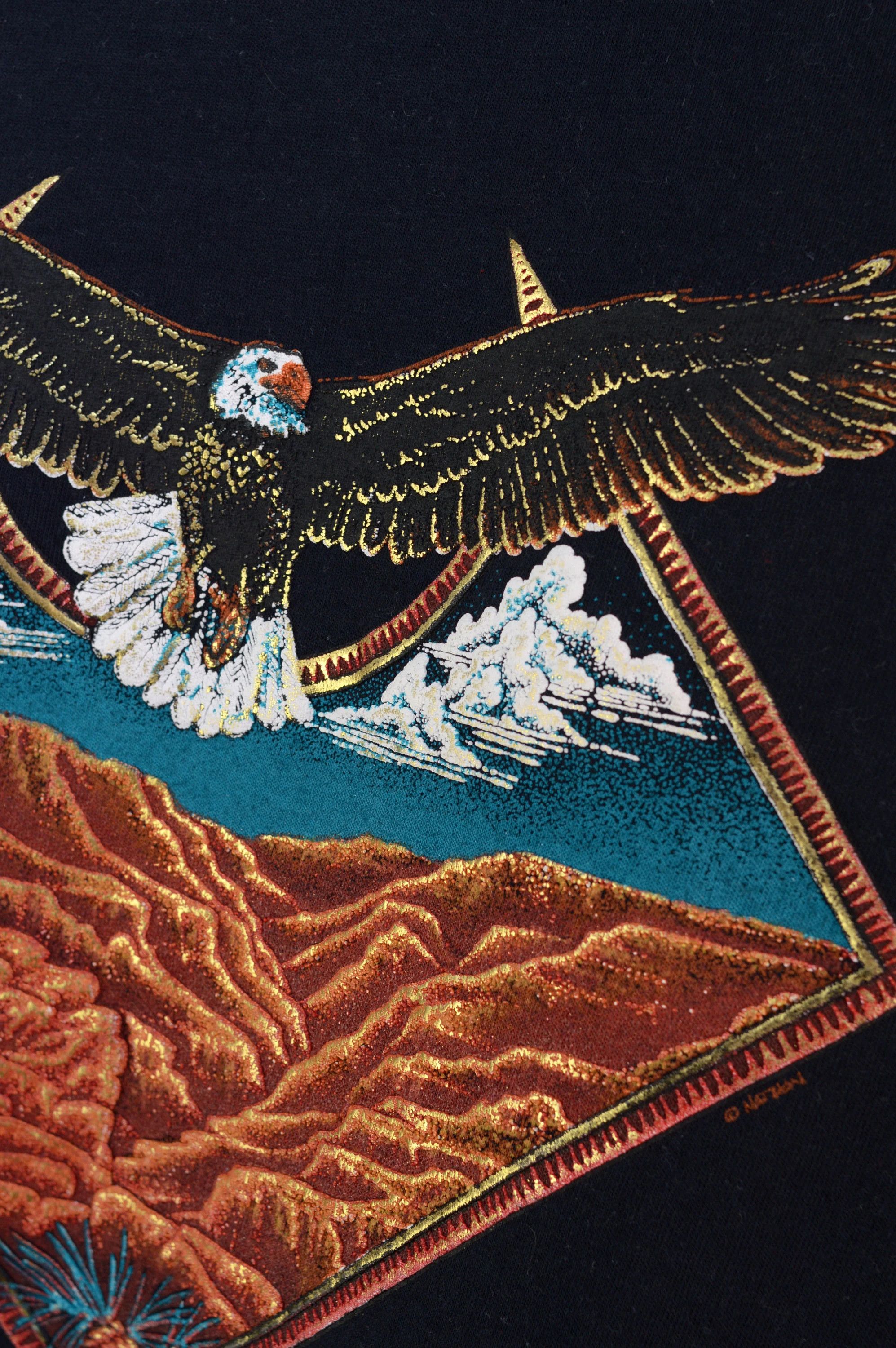 Vintage Vintage 90s Eagle T shirt Size US M / EU 48-50 / 2 - 3 Thumbnail